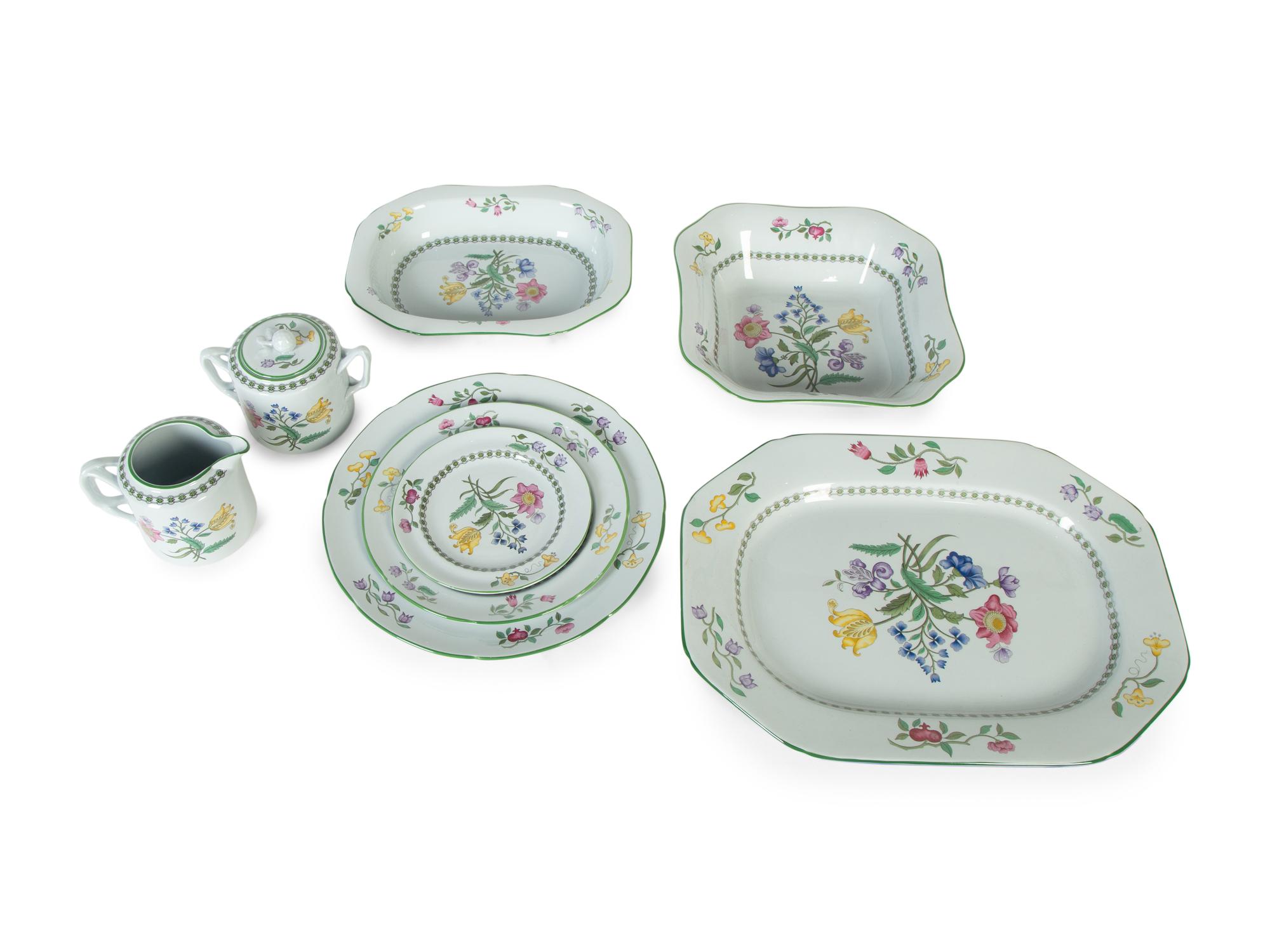 A Spode Porcelain Dinner Service