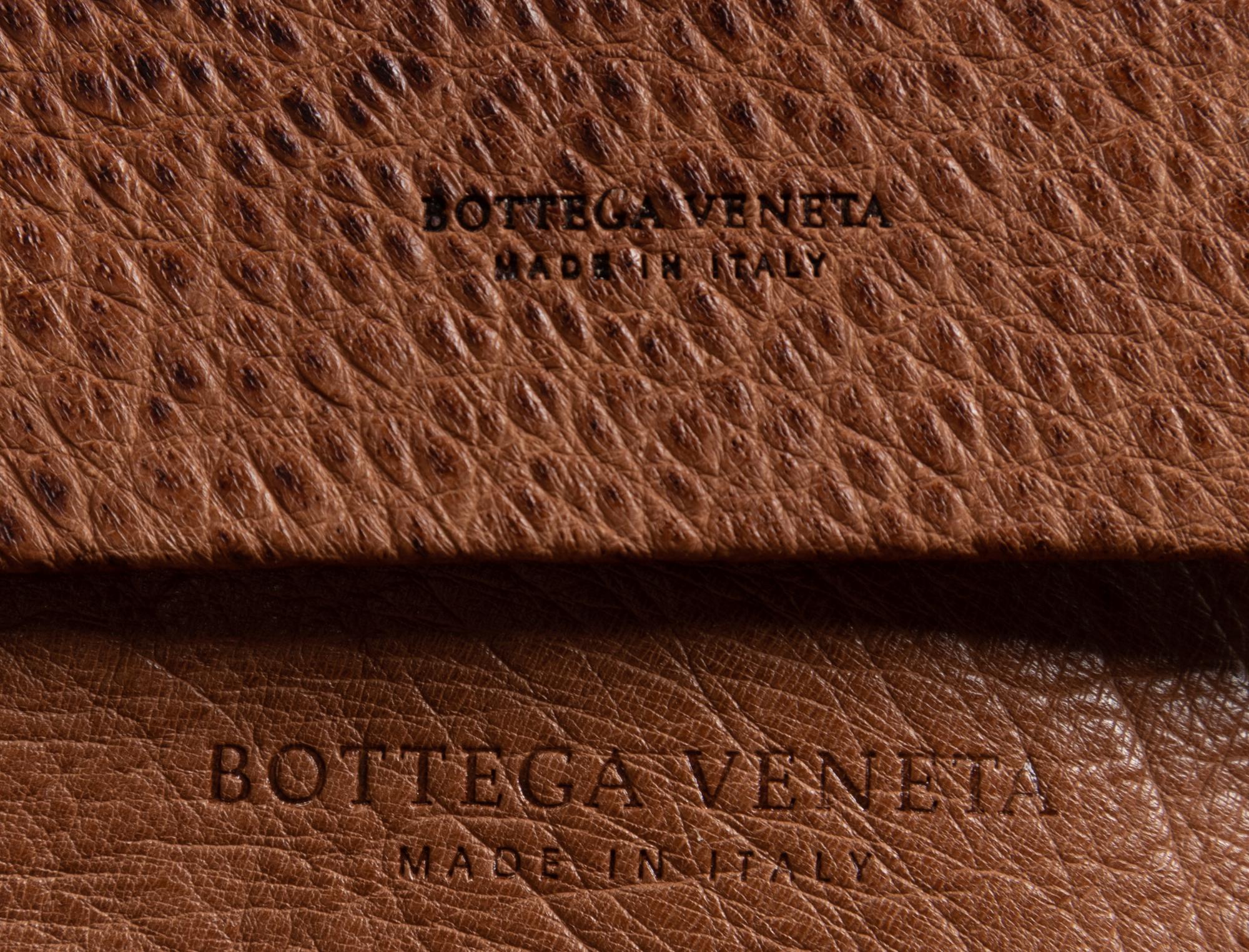 Bottega Veneta Ostrich Intrecciato Tote Bag