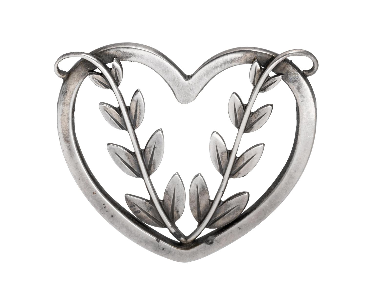 A Sterling Silver Brooch, Georg Jensen,