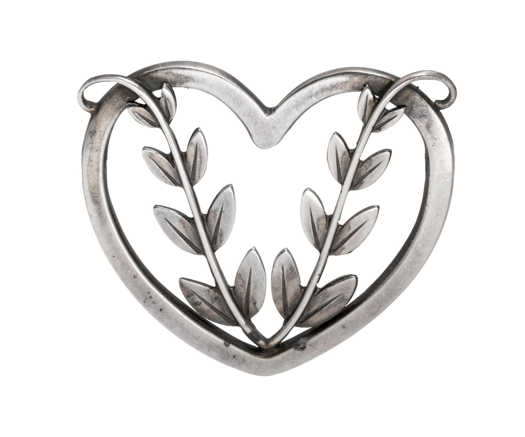A Sterling Silver Brooch, Georg Jensen,