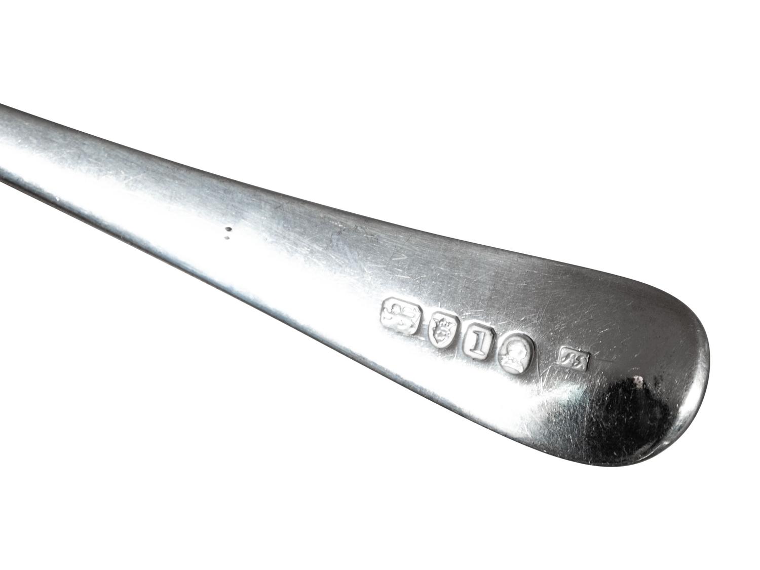 A Pair of George III Silver Tablespoons