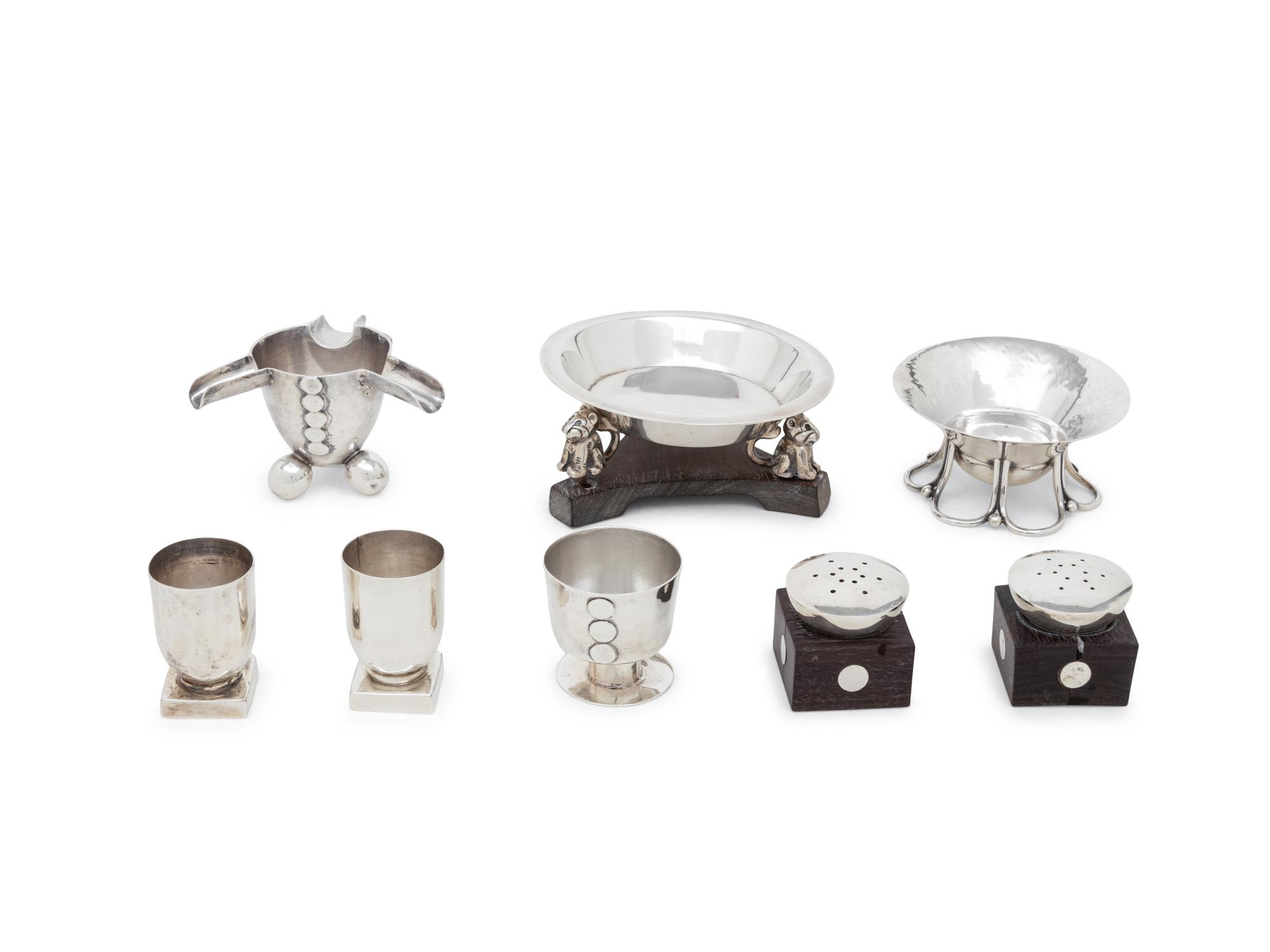 A Collection of Mexican Silver Table Articles