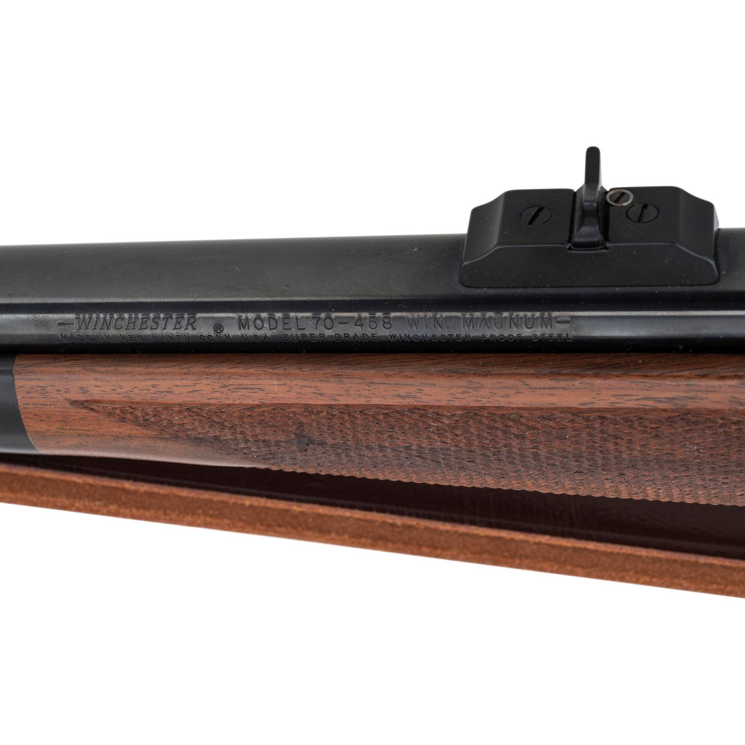 * Winchester Model 70 in .458 WIN Mag.
