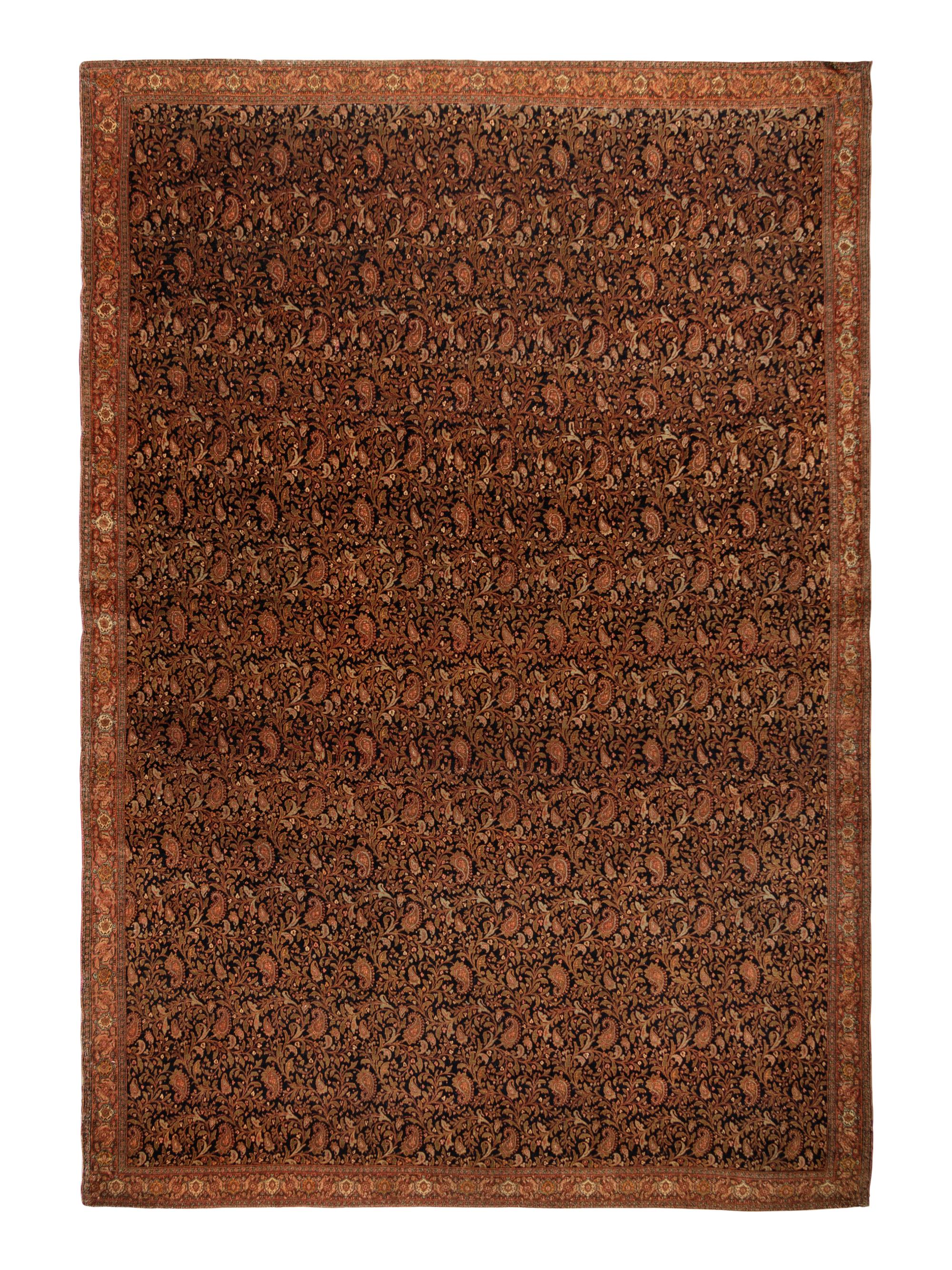 A Senneh Silk Foundation Rug