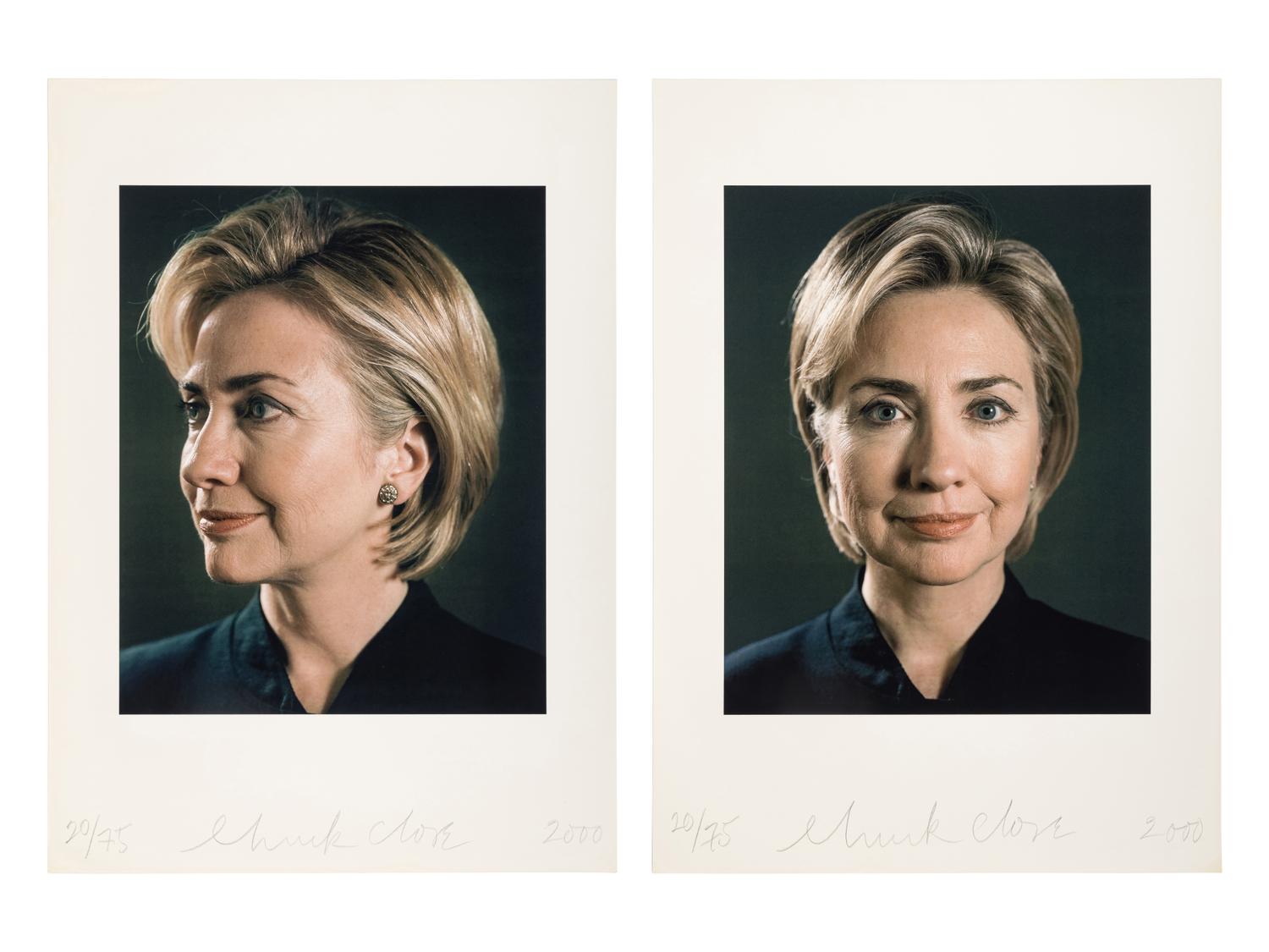 Hillary (a pair of prints)