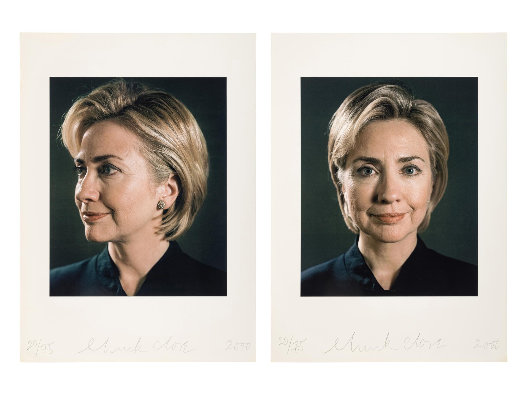 Hillary (a pair of prints)