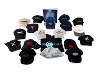 (Film Clothes) A group of unsigned hats and a book from movies and TV shows, comprising: