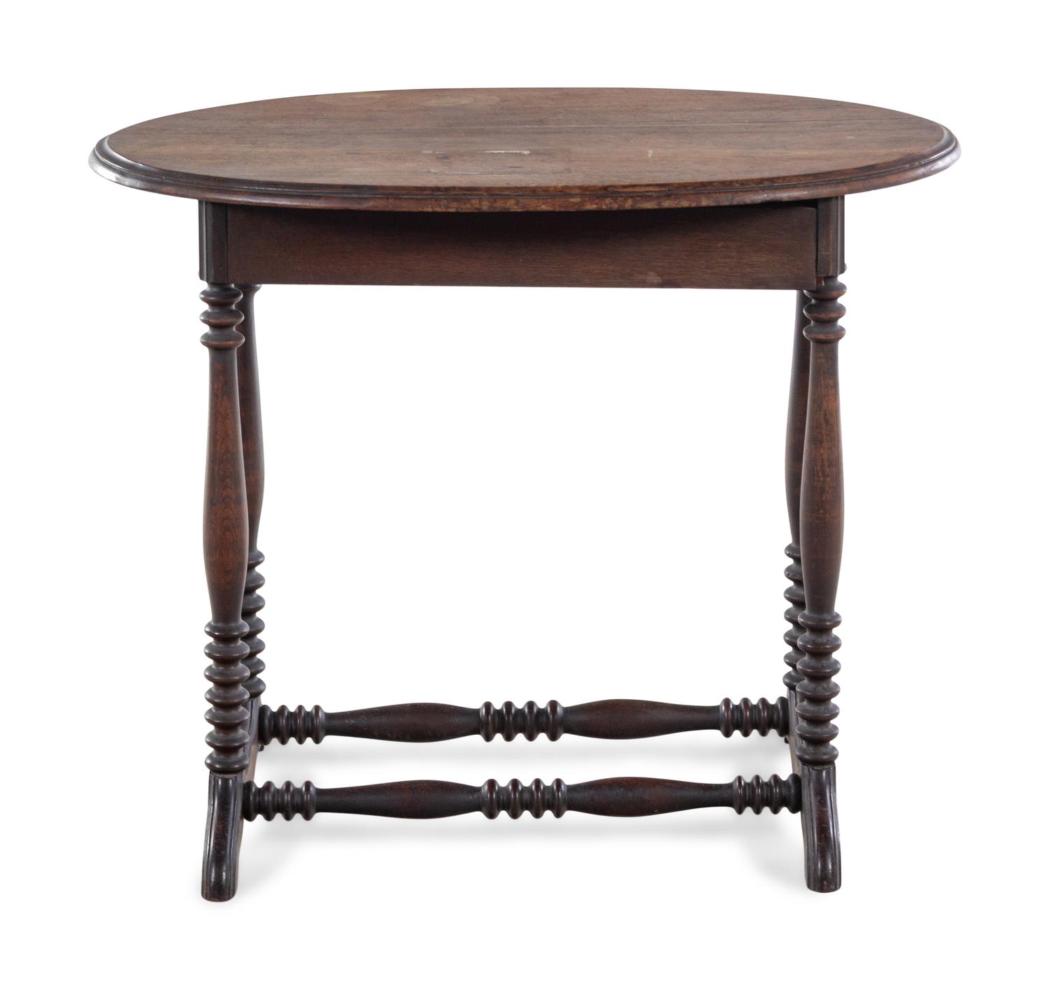 A William and Mary Style Mahogany Table