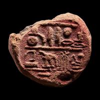 An Egyptian Funerary Cone Fragment for the Chief Wab-Priest, Sobekmose