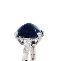 Sapphire and Diamond Ring