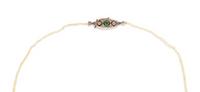 ANTIQUE, NATURAL PEARL NECKLACE