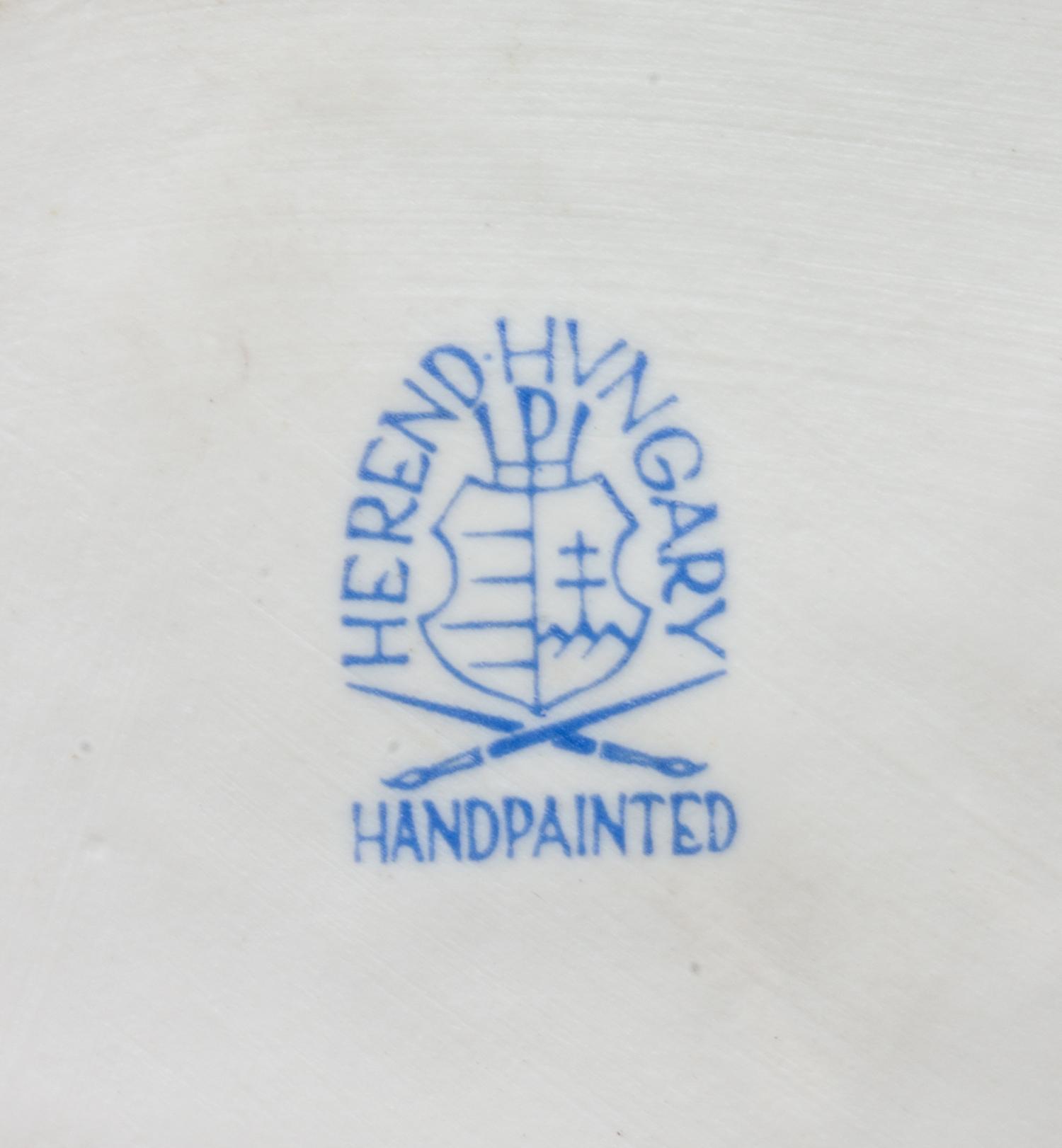 A Herend Porcelain Figural Group