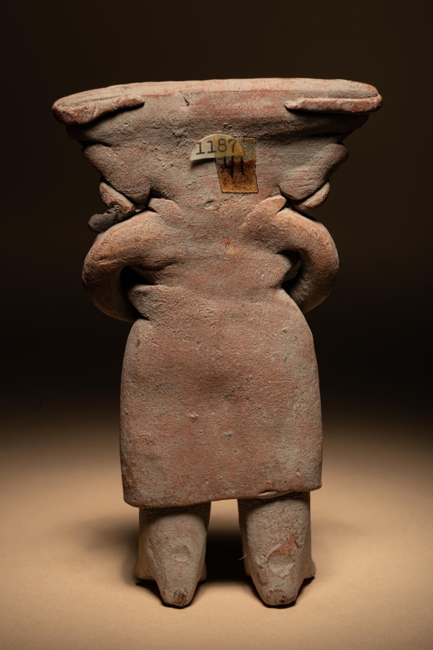 A Michoacan Standing Mother and Child