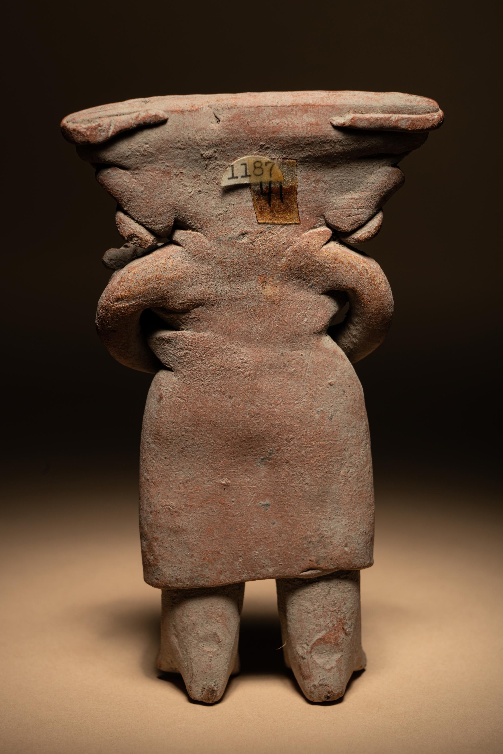 A Michoacan Standing Mother and Child