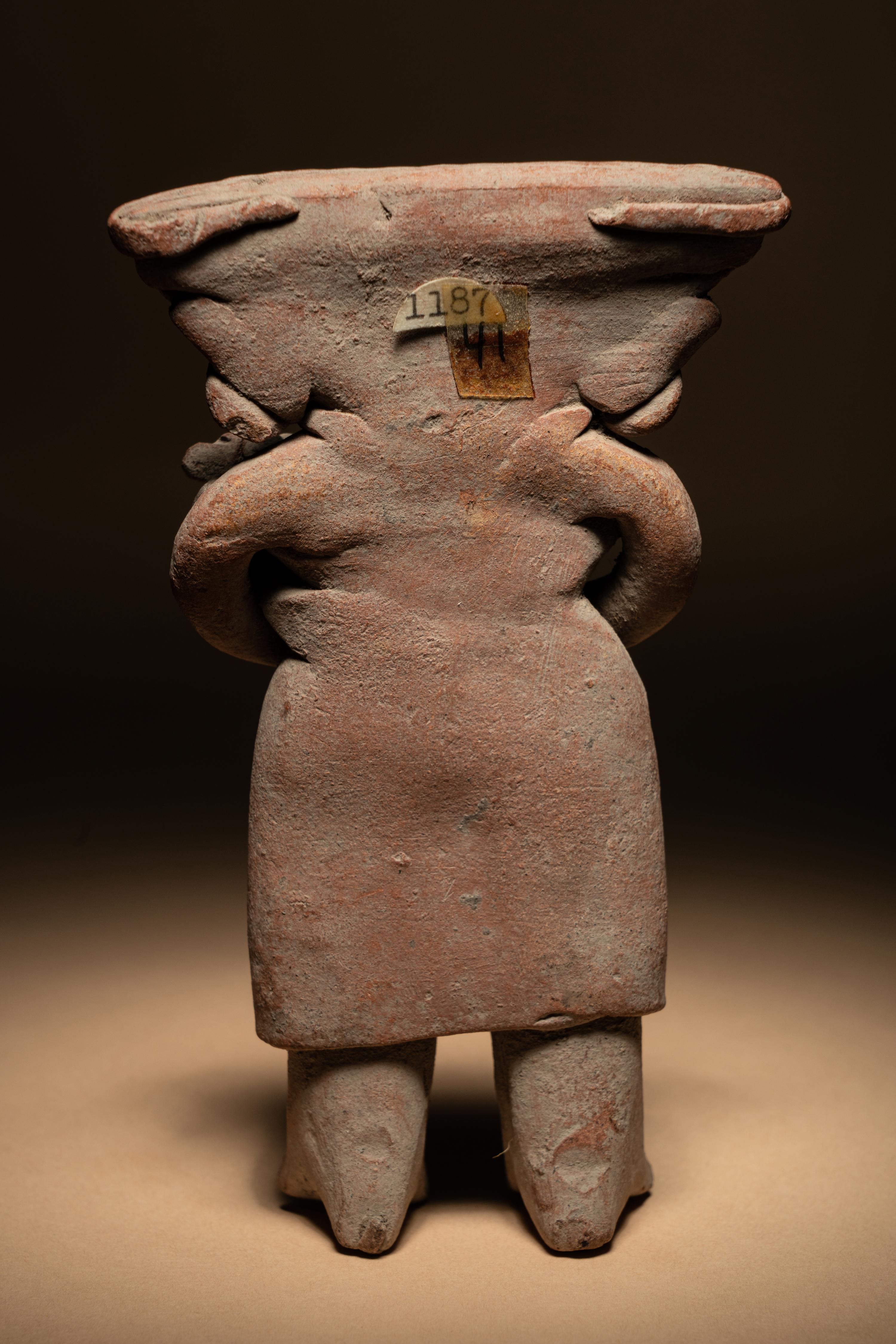 A Michoacan Standing Mother and Child