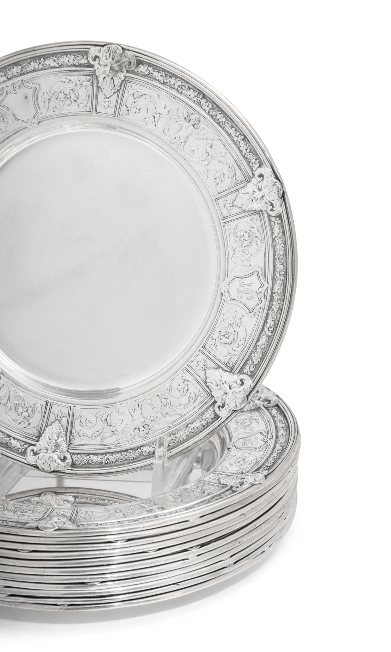 An American Silver Table Service