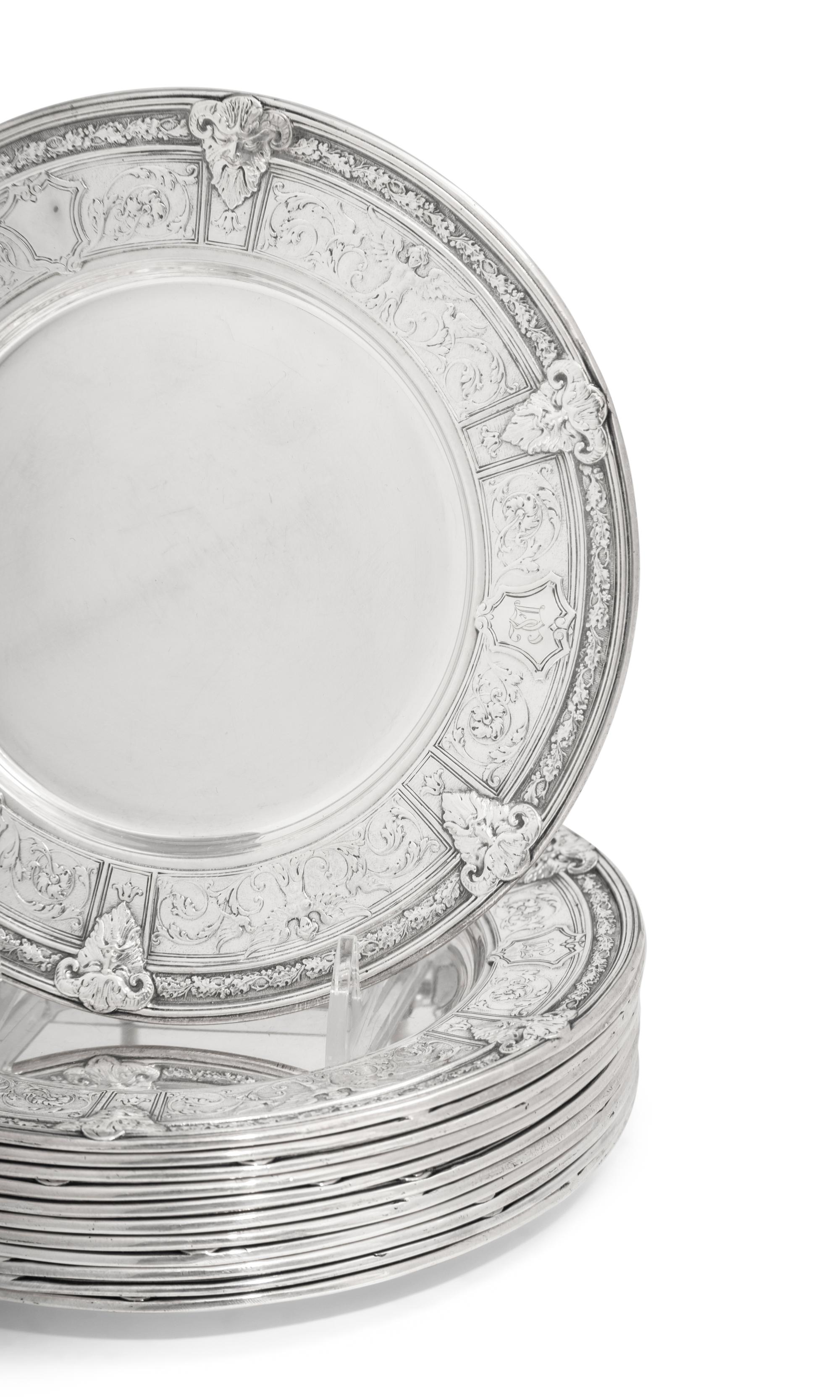 An American Silver Table Service