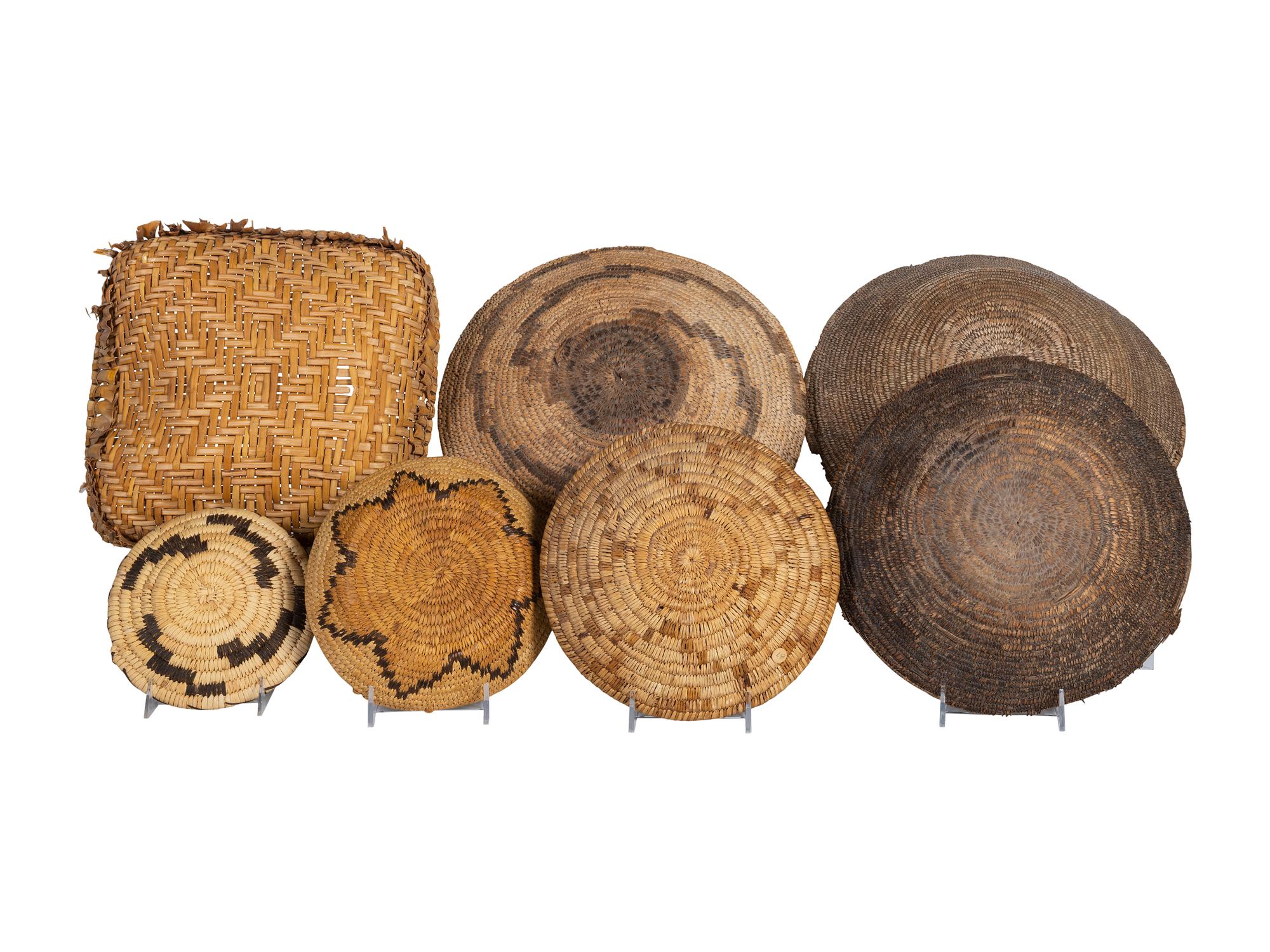 Collection of Southwestern Utilitarian Baskets