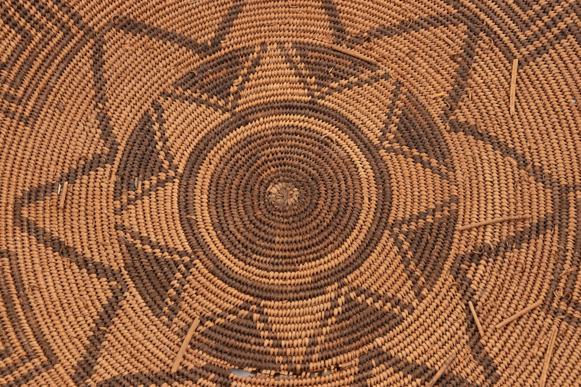 Two Apache Pictorial Baskets