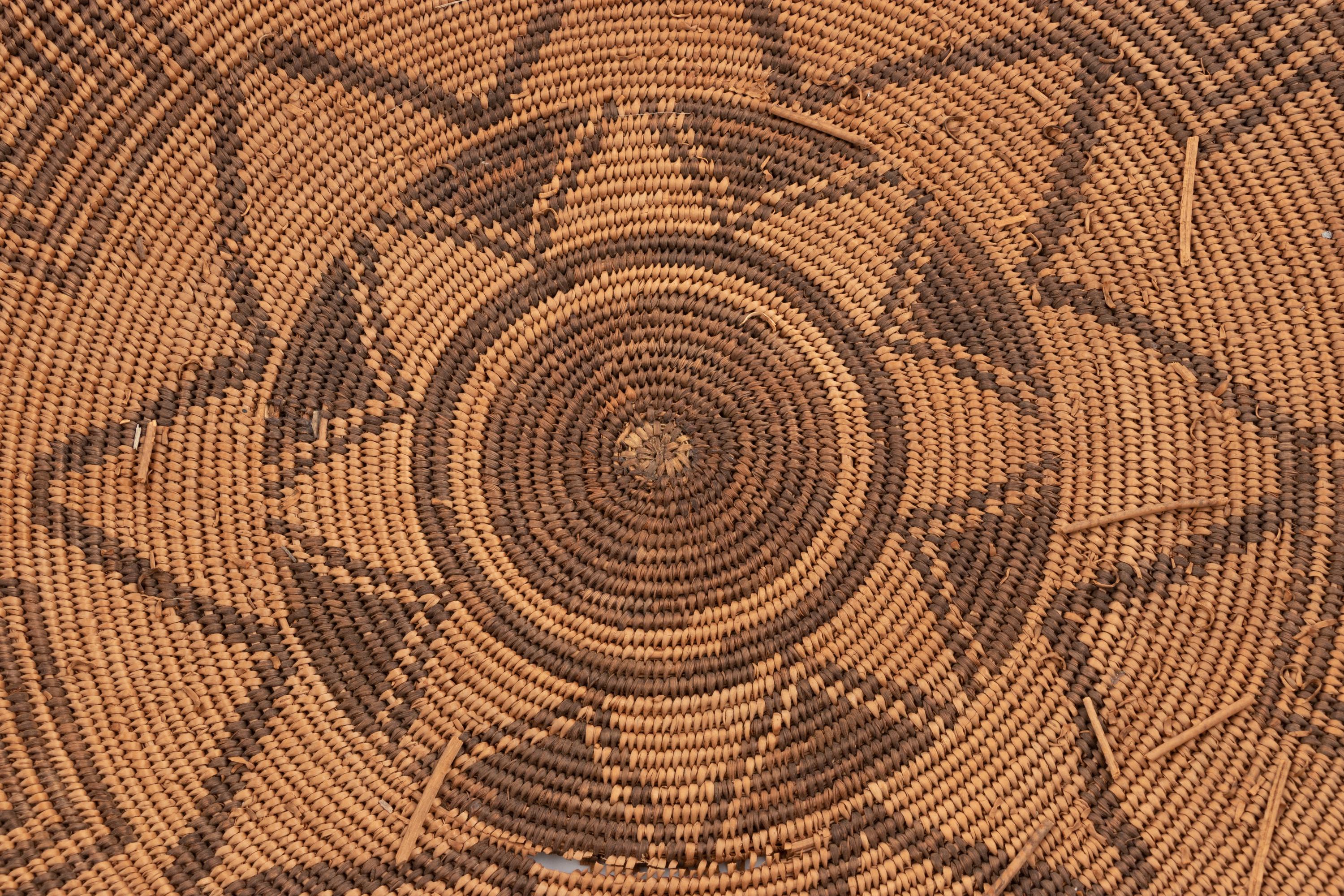 Two Apache Pictorial Baskets