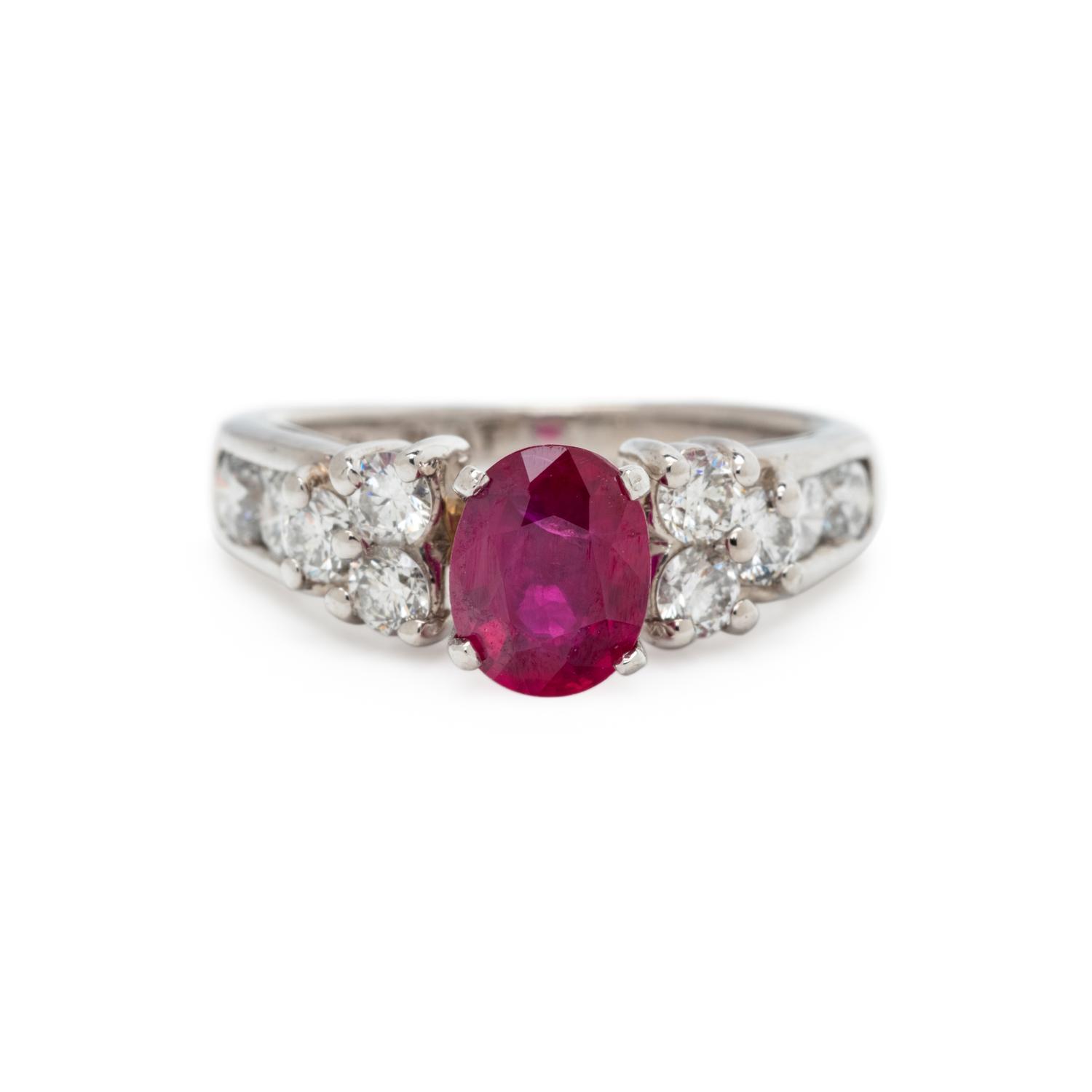 RUBY AND DIAMOND RING