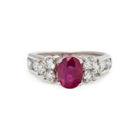 RUBY AND DIAMOND RING