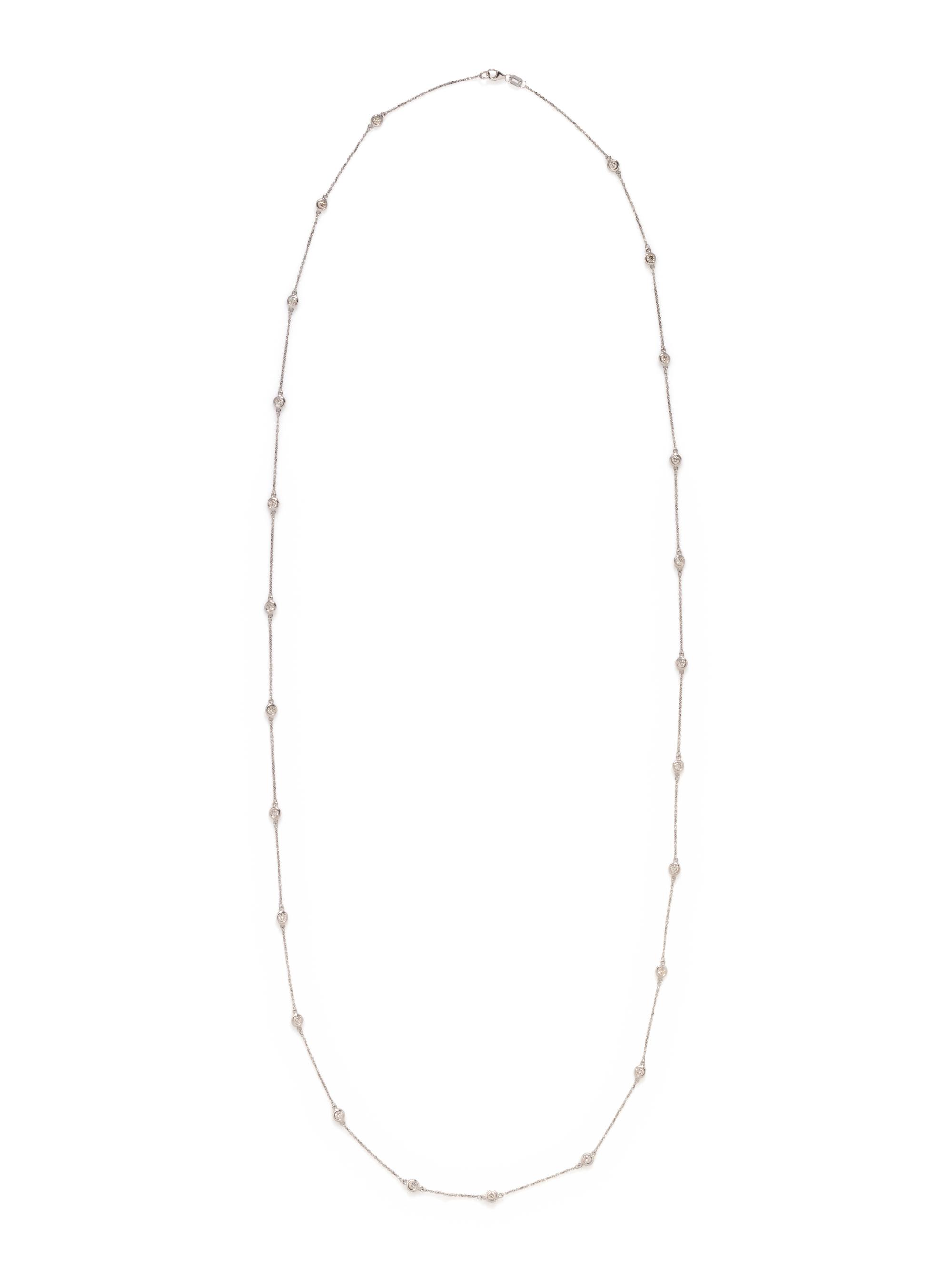 DIAMOND STATION NECKLACE