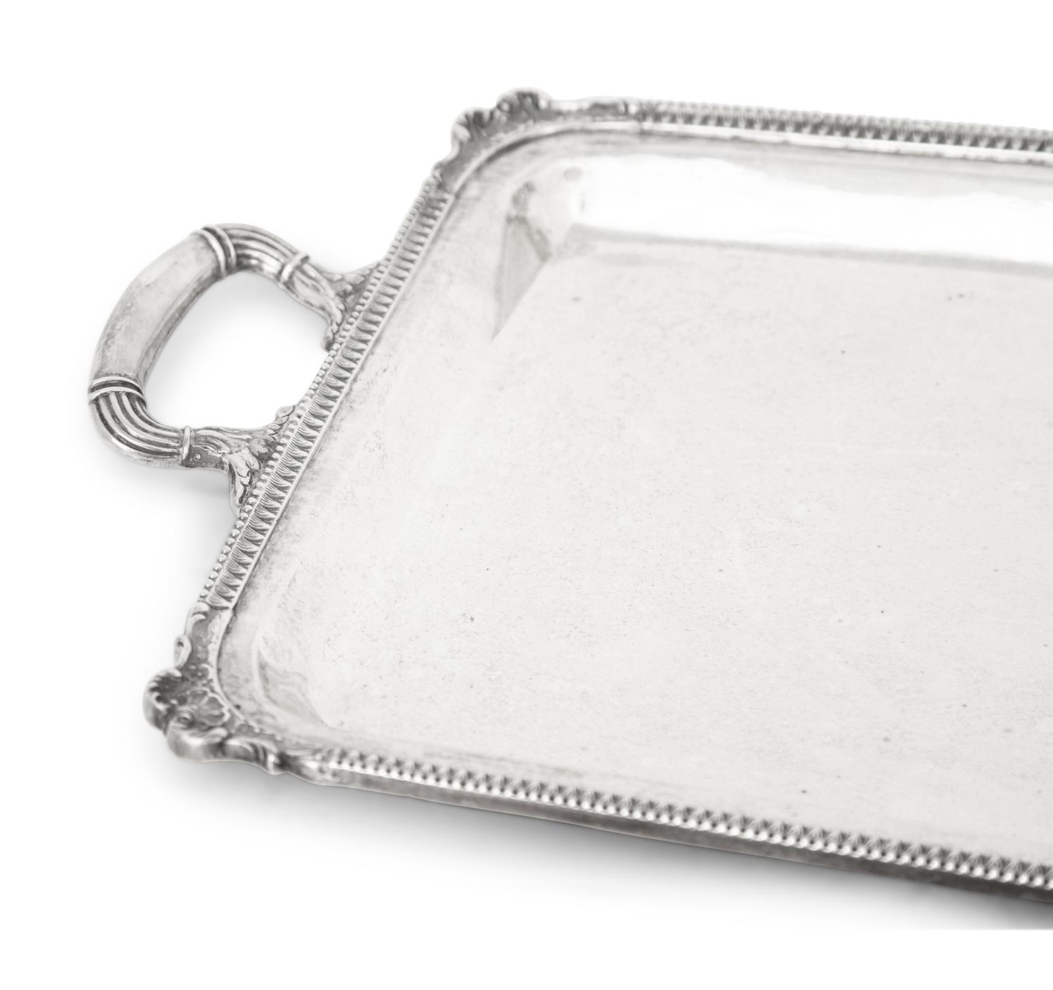 Three Silver Serving Articles
