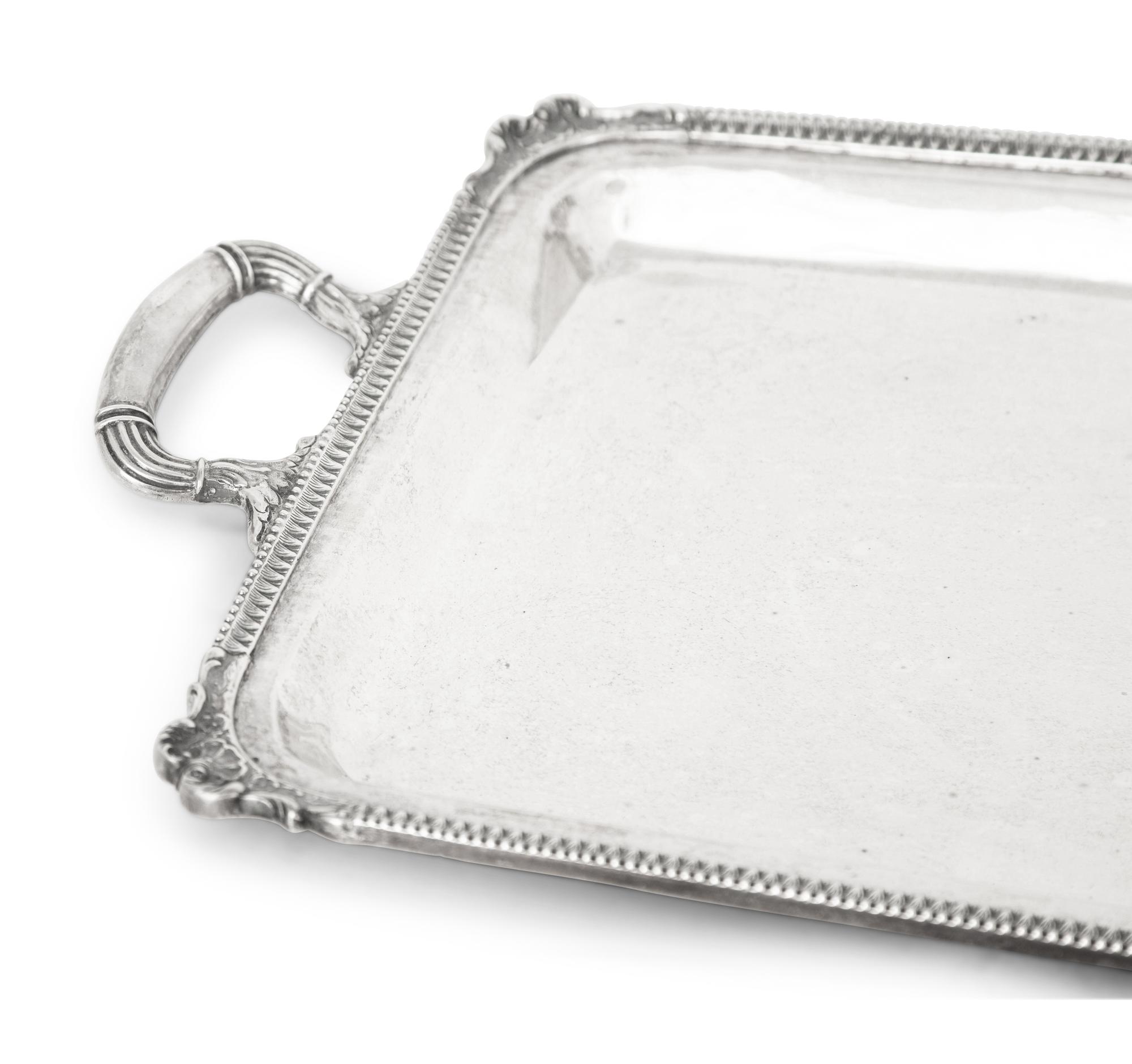 Three Silver Serving Articles