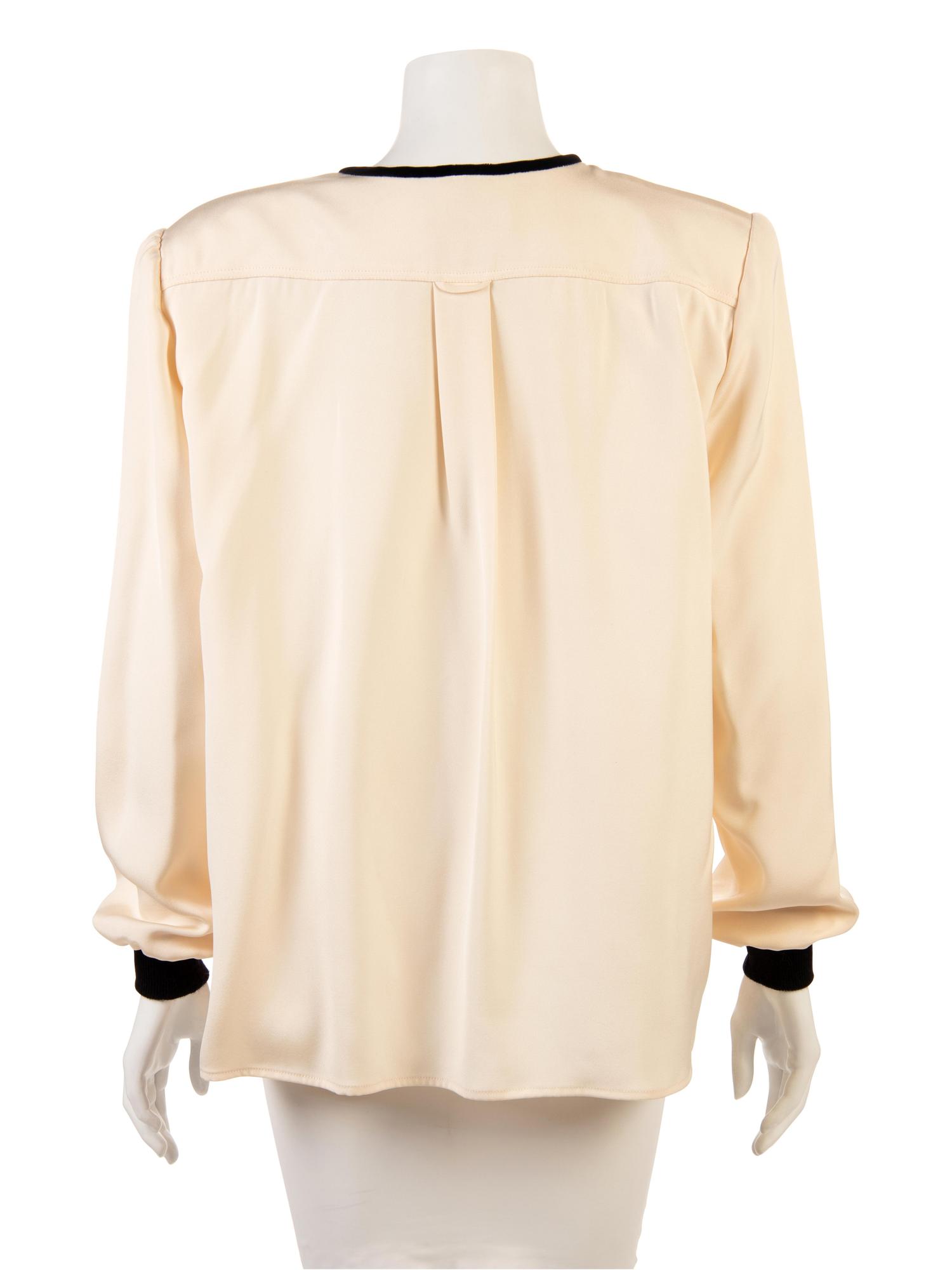 Four Designer Shirts: Two Valentino, One Ungaro, One Hanae Mori, 1980-90s