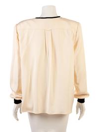 Four Designer Shirts: Two Valentino, One Ungaro, One Hanae Mori, 1980-90s