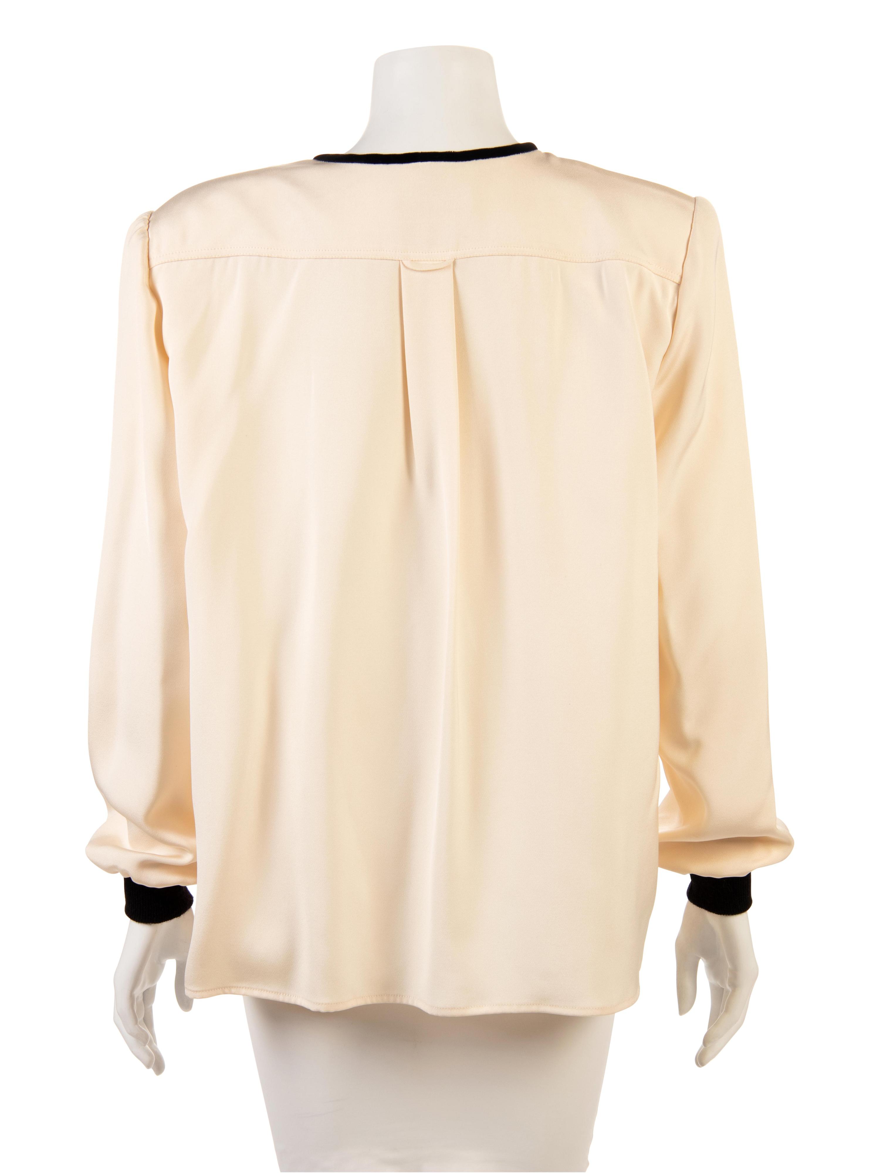 Four Designer Shirts: Two Valentino, One Ungaro, One Hanae Mori, 1980-90s