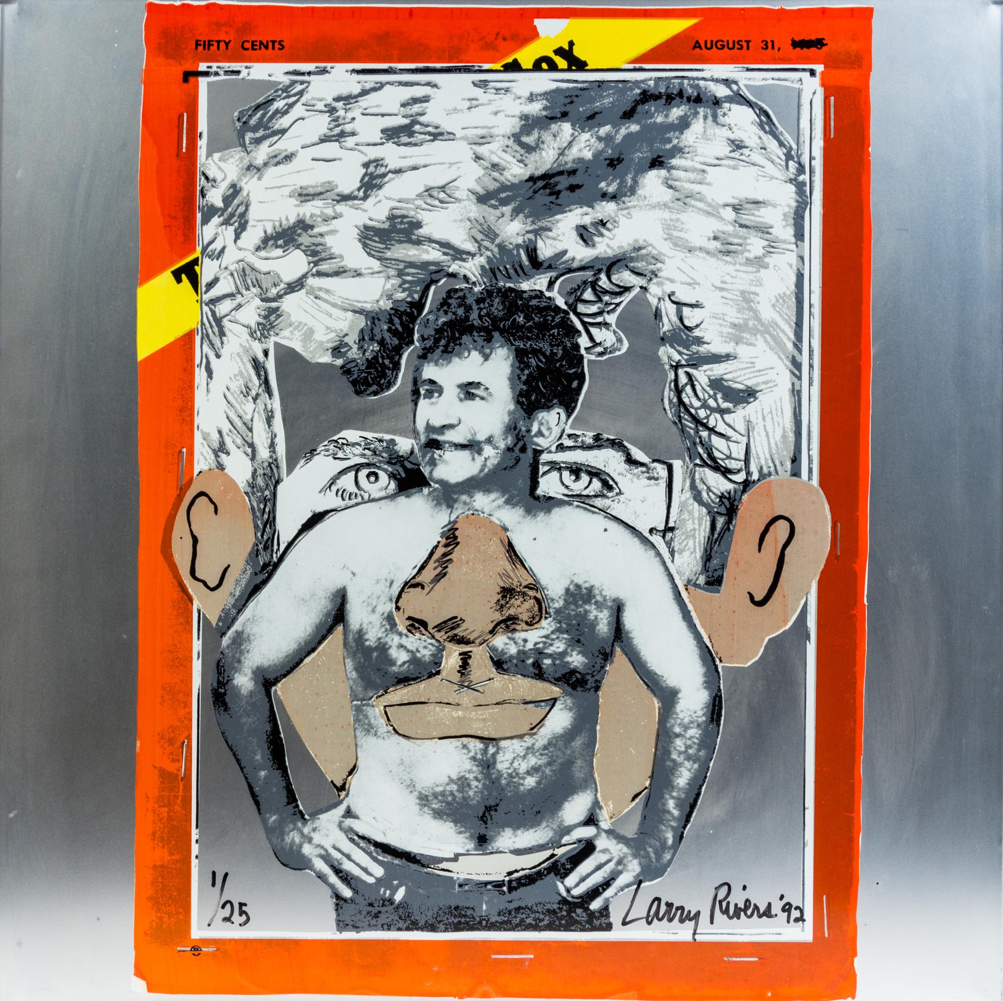 Larry Rivers, (American, 1932-2004), The Culture Box, 1992