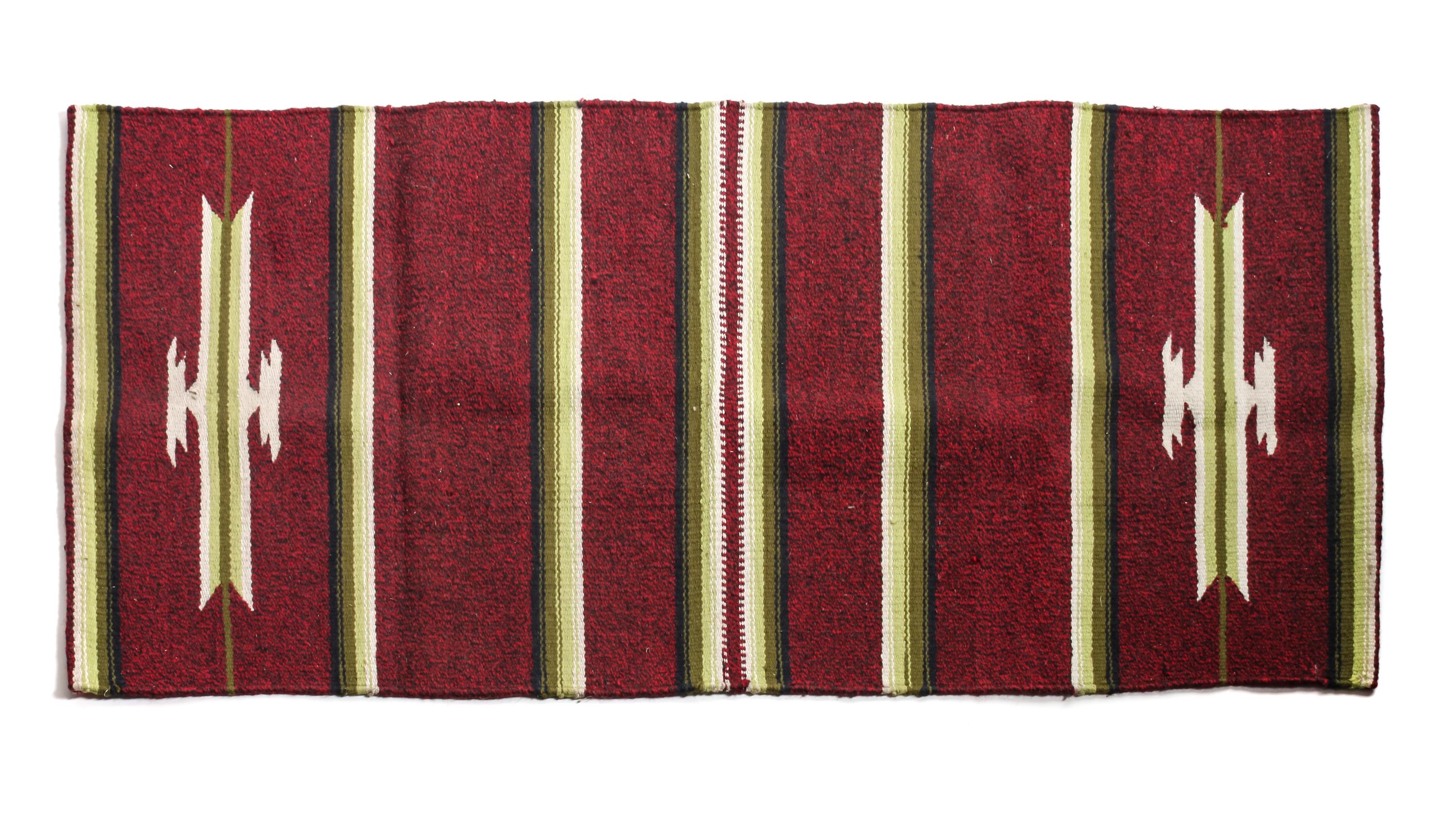 Two Navajo Weavings 61 x 29 inches