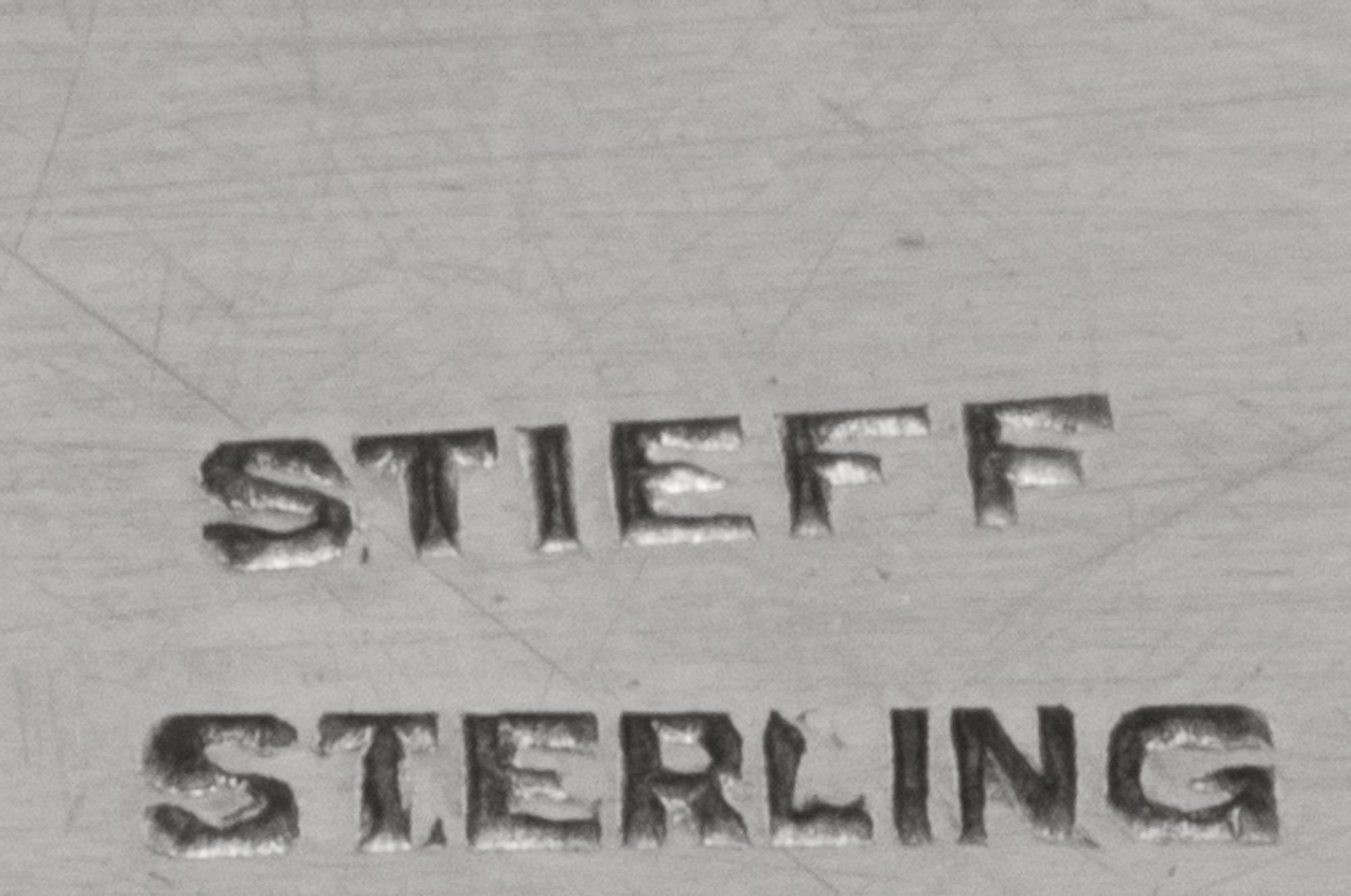 An American Silver Two-Handled Tray