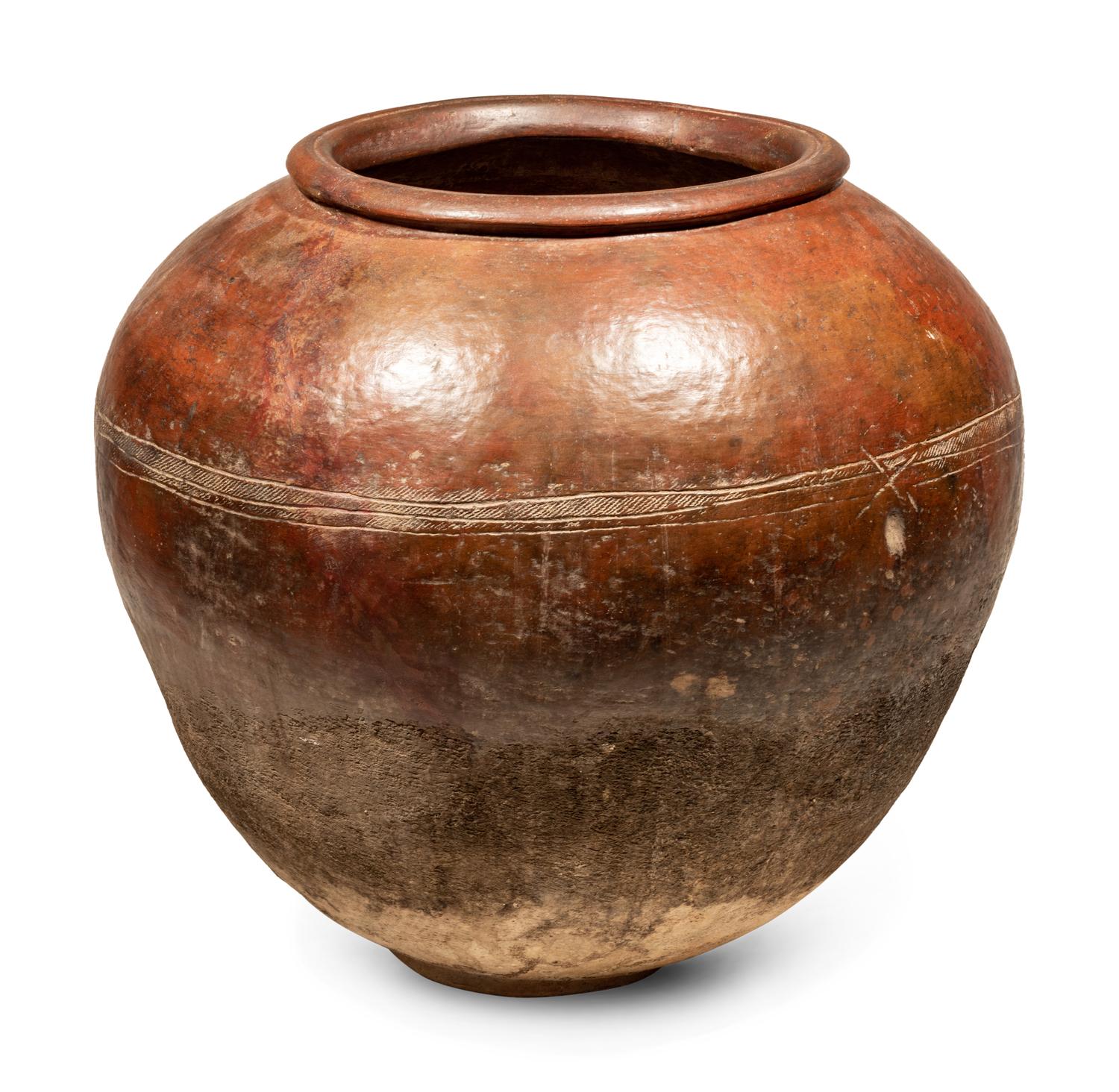 A Bobo Earthenware Storage Container