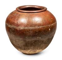 A Bobo Earthenware Storage Container