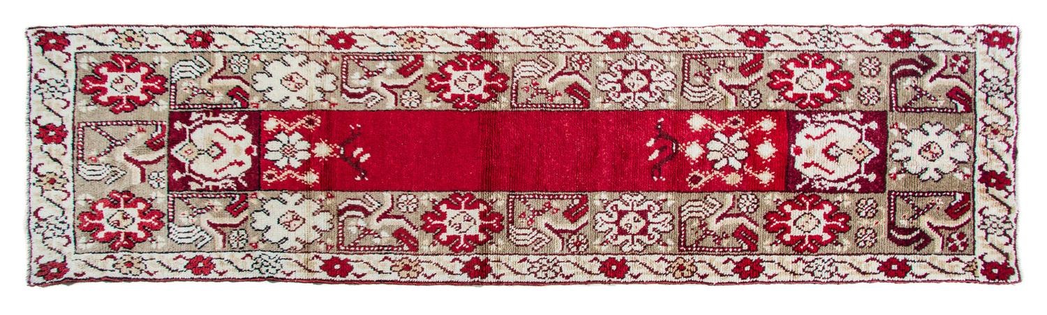 An Oushak Wool Runner, TURKEY, CIRCA 1930S, 11 feet 9 inches x 3 feet 1 inch. — TURKEY, CIRCA 1930s