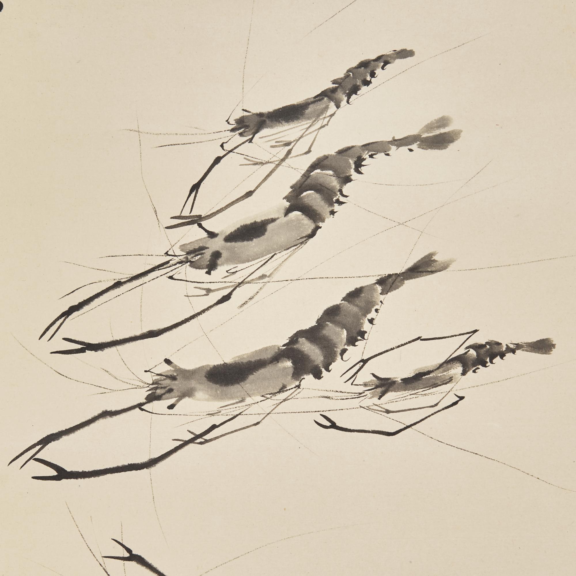 Five Chinese Hanging Scroll Paintings and Four Calligraphy Dedicated to Huang Beishou (1913-2000) — 黃北壽舊藏書畫一組九件