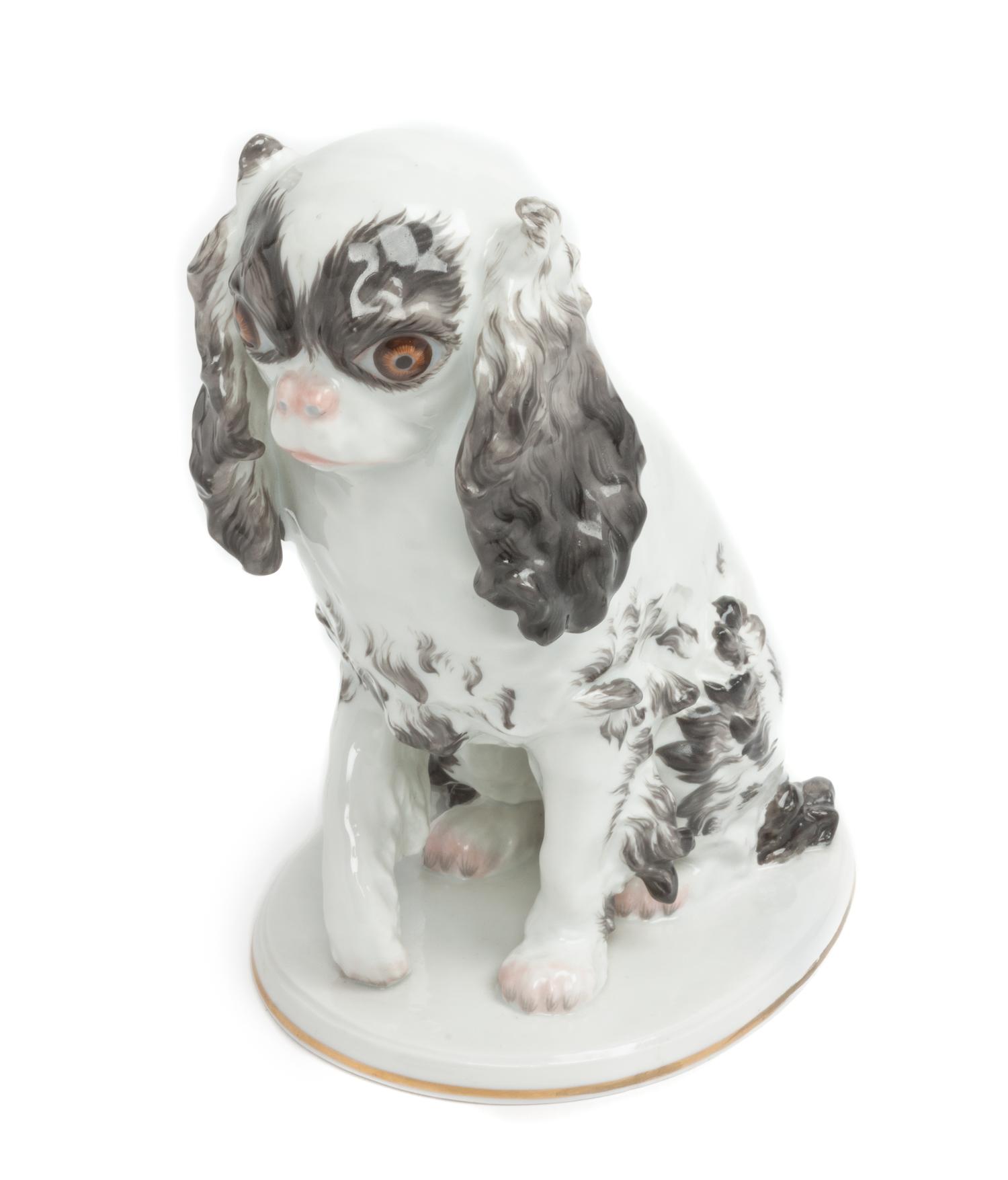 A Royal Vienna Porcelain Figure Height 8 inches. — 20TH CENTURY