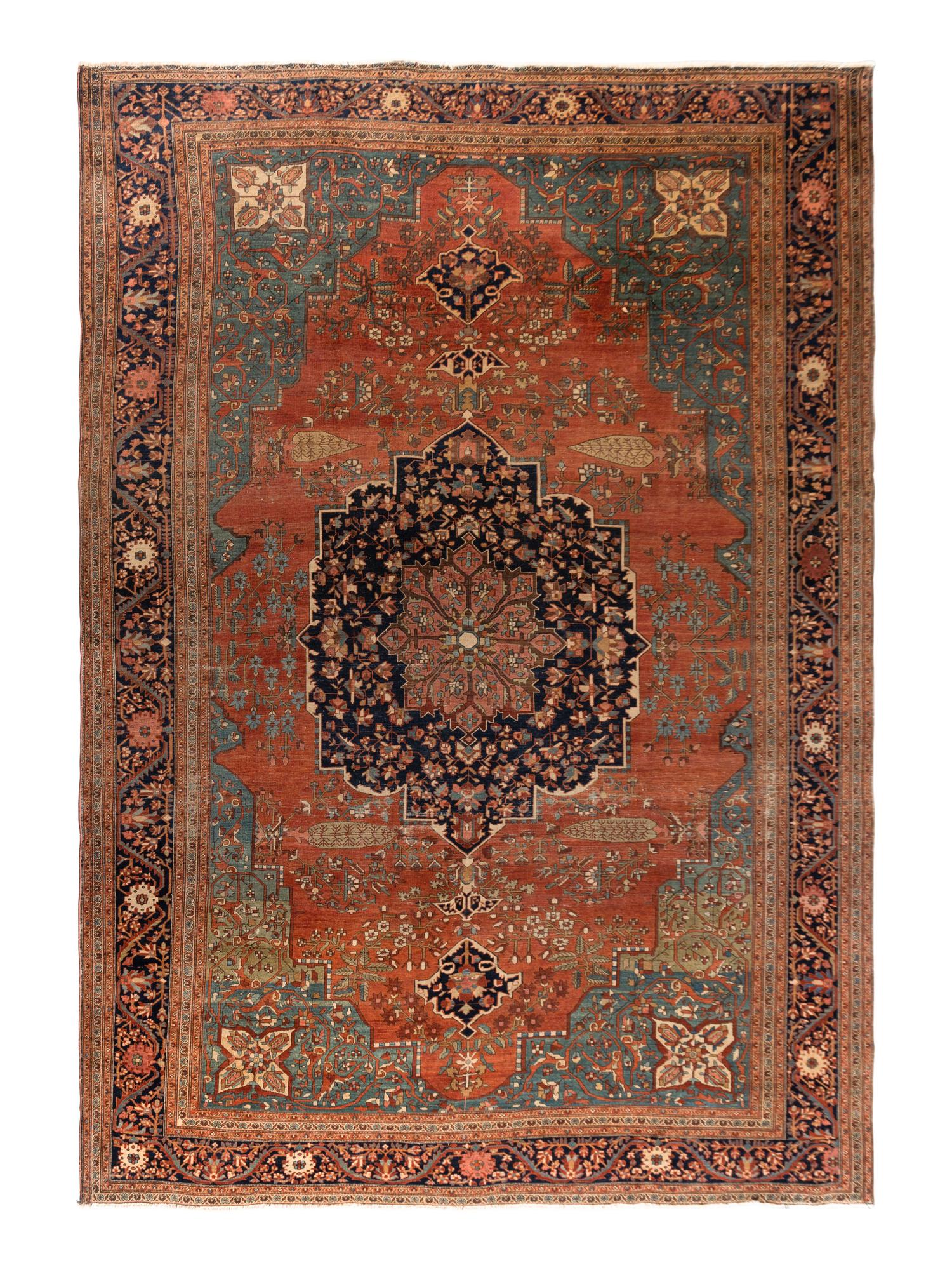 A Ferahan Sarouk Wool Rug