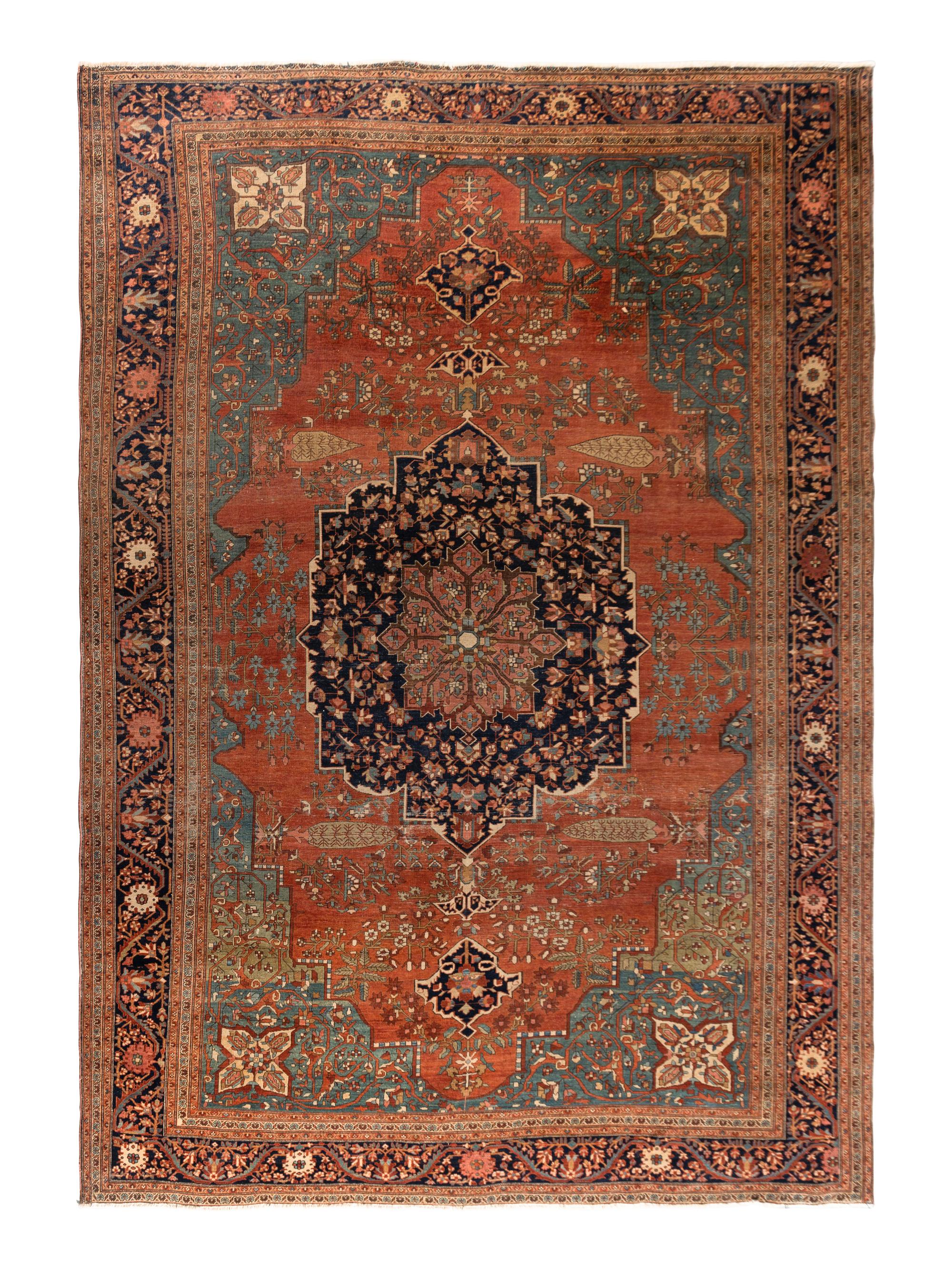 A Ferahan Sarouk Wool Rug