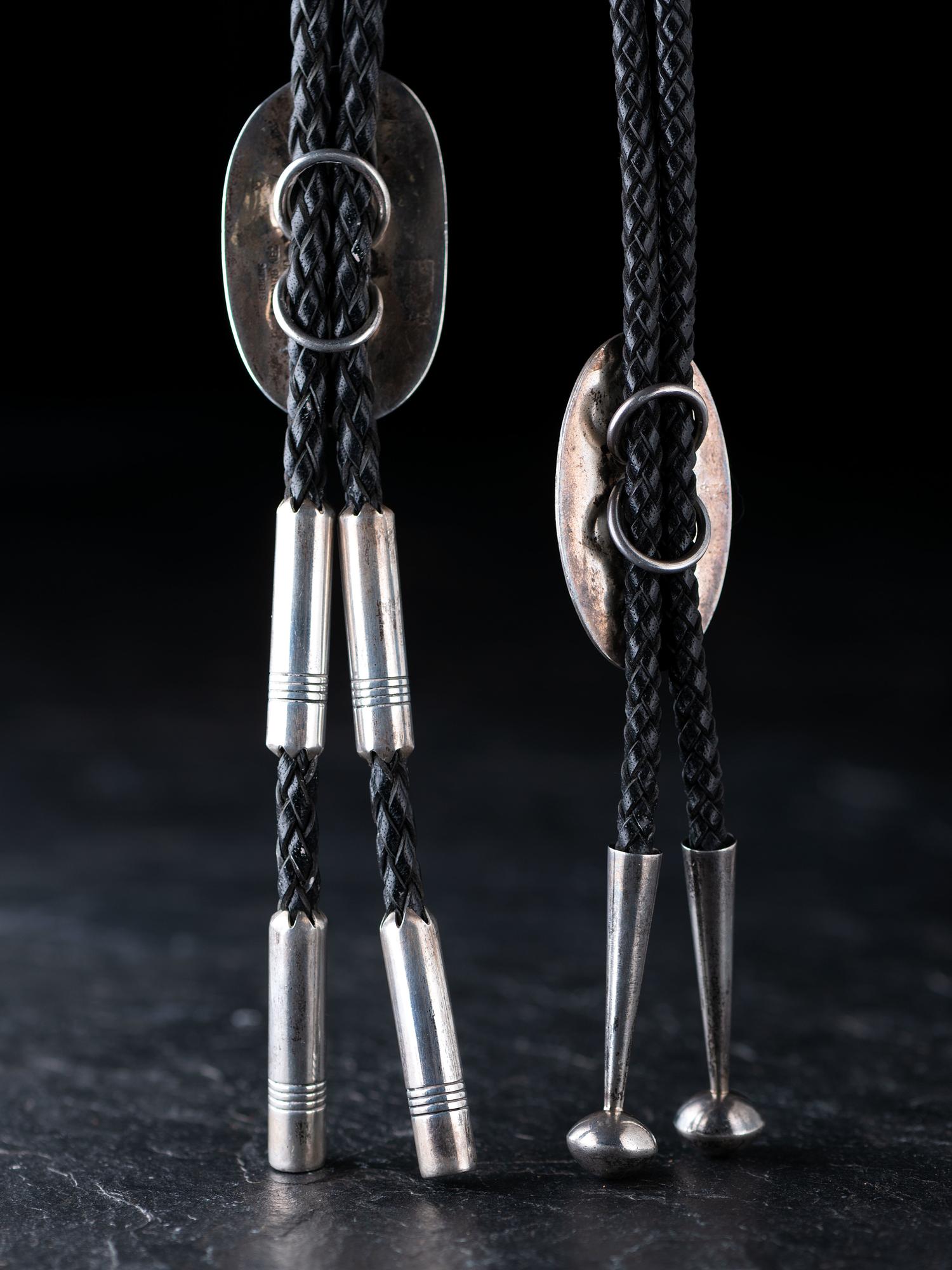 Sterling Silver and Turquoise Bolo Ties