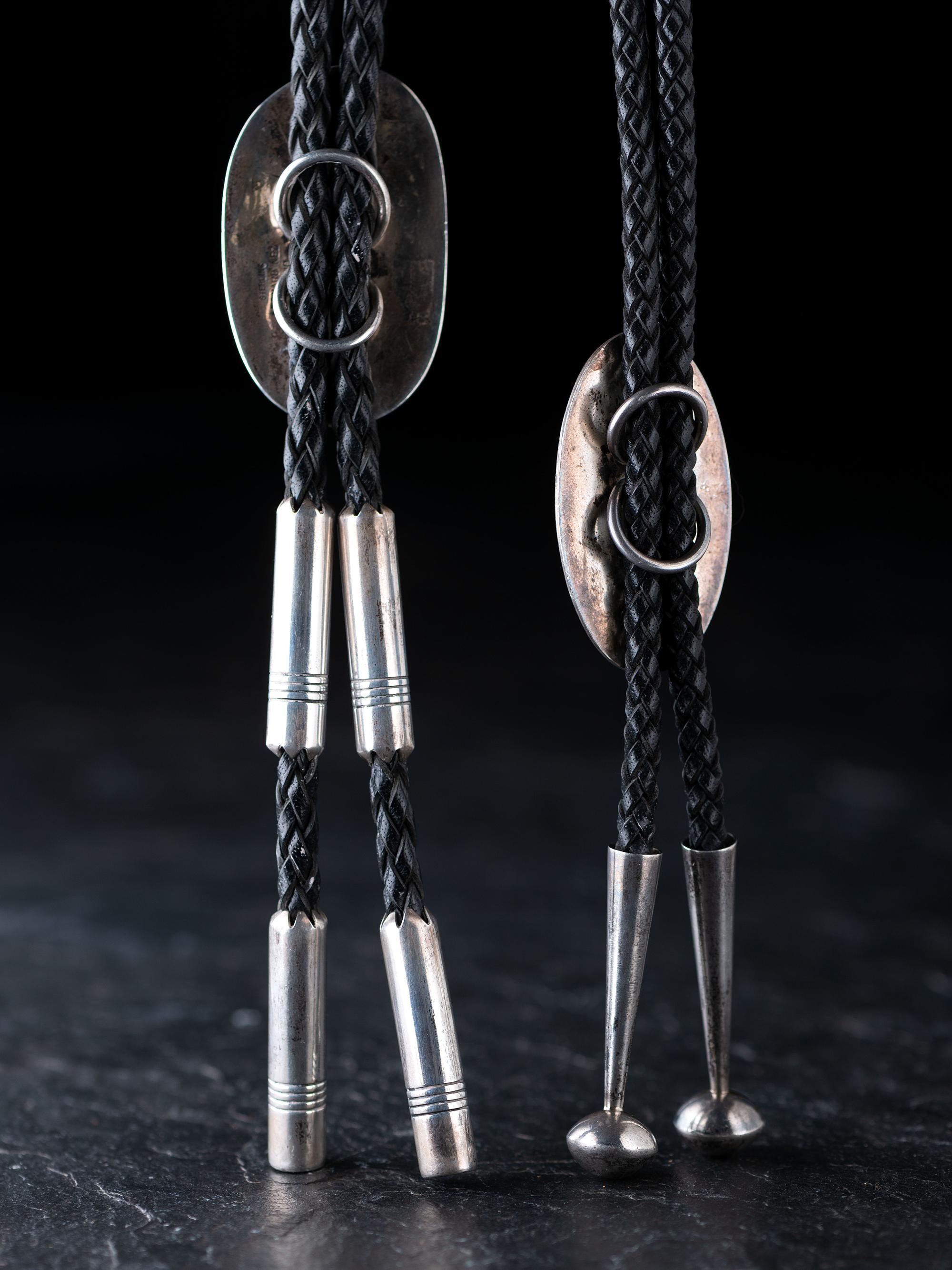 Sterling Silver and Turquoise Bolo Ties