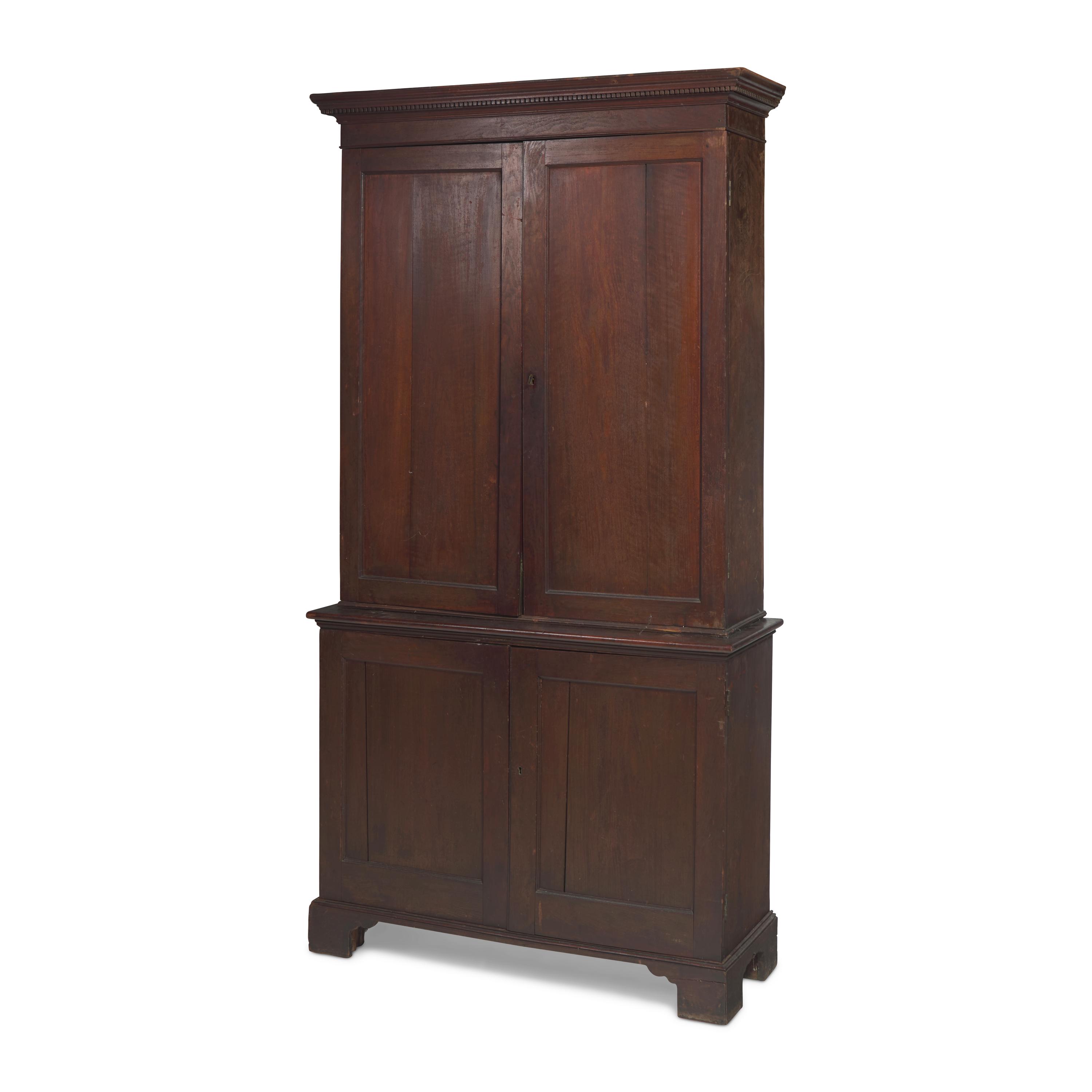 A Chippendale Carved Walnut Bookcase | Freeman's