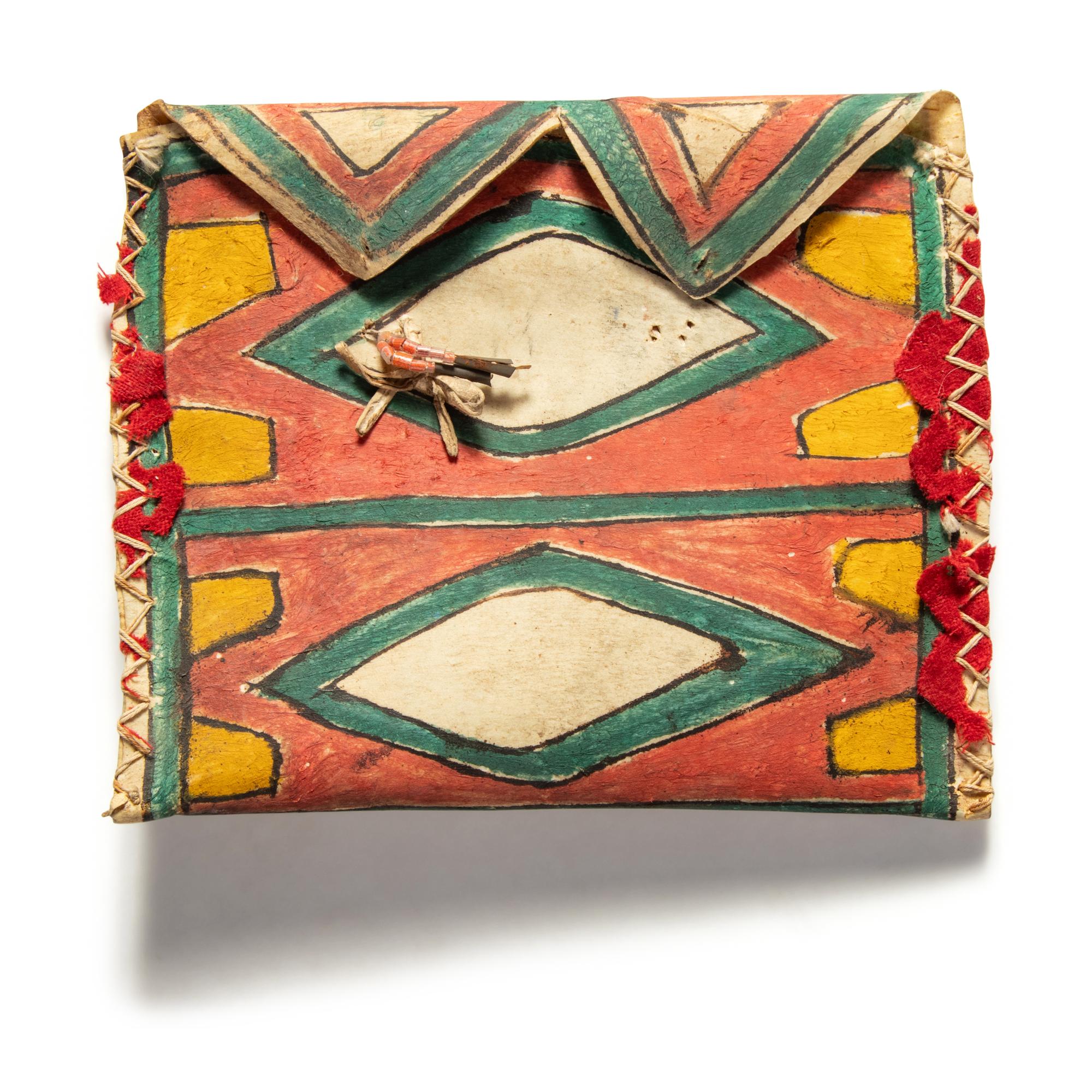 Sioux Painted Parfleche Flat Case