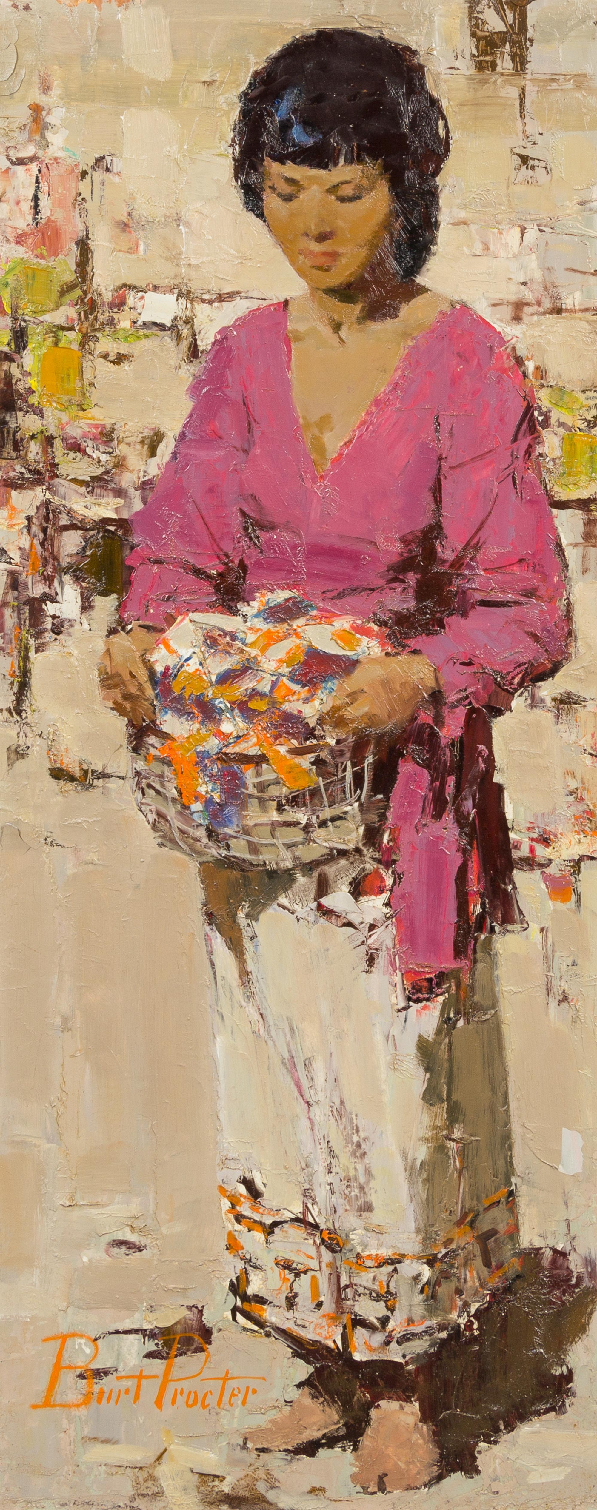 Burt Procter, (American, 1901-1980), Indonesian Girl