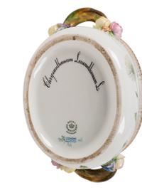 A Pair of Royal Copenhagen Flora Danica Porcelain Jardinières