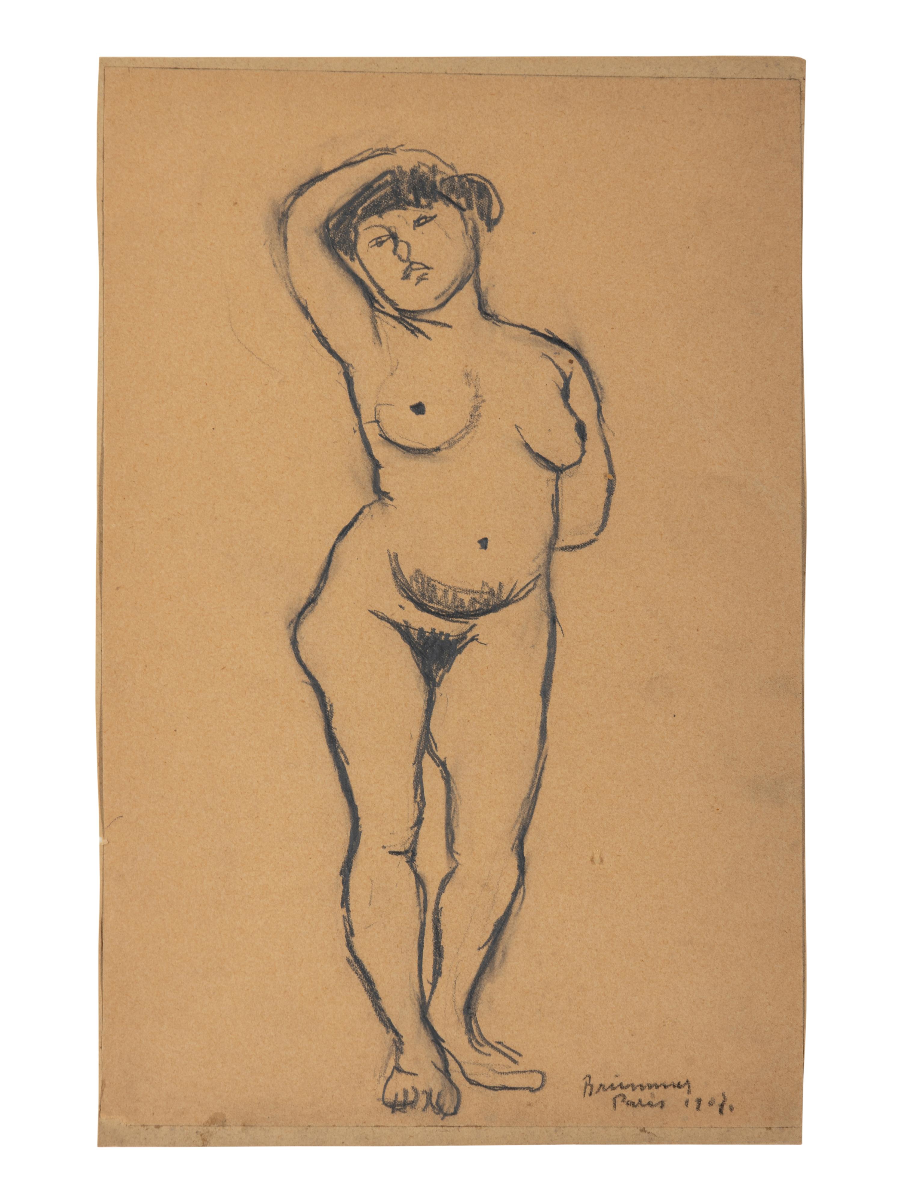 A Set of 15 Framed Figure Studies by Joseph Brummer