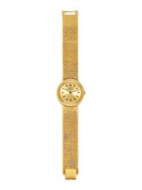 PIAGET, 18K YELLOW GOLD WRIST WATCH